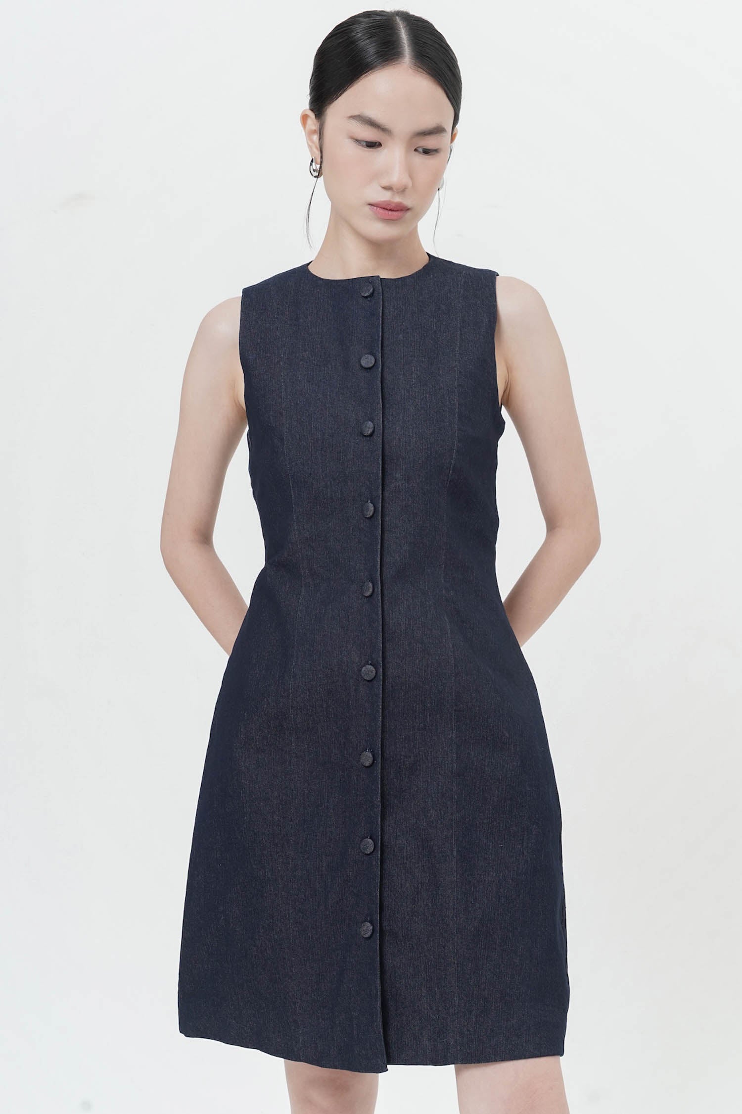 Irla Mini Dress In Denim