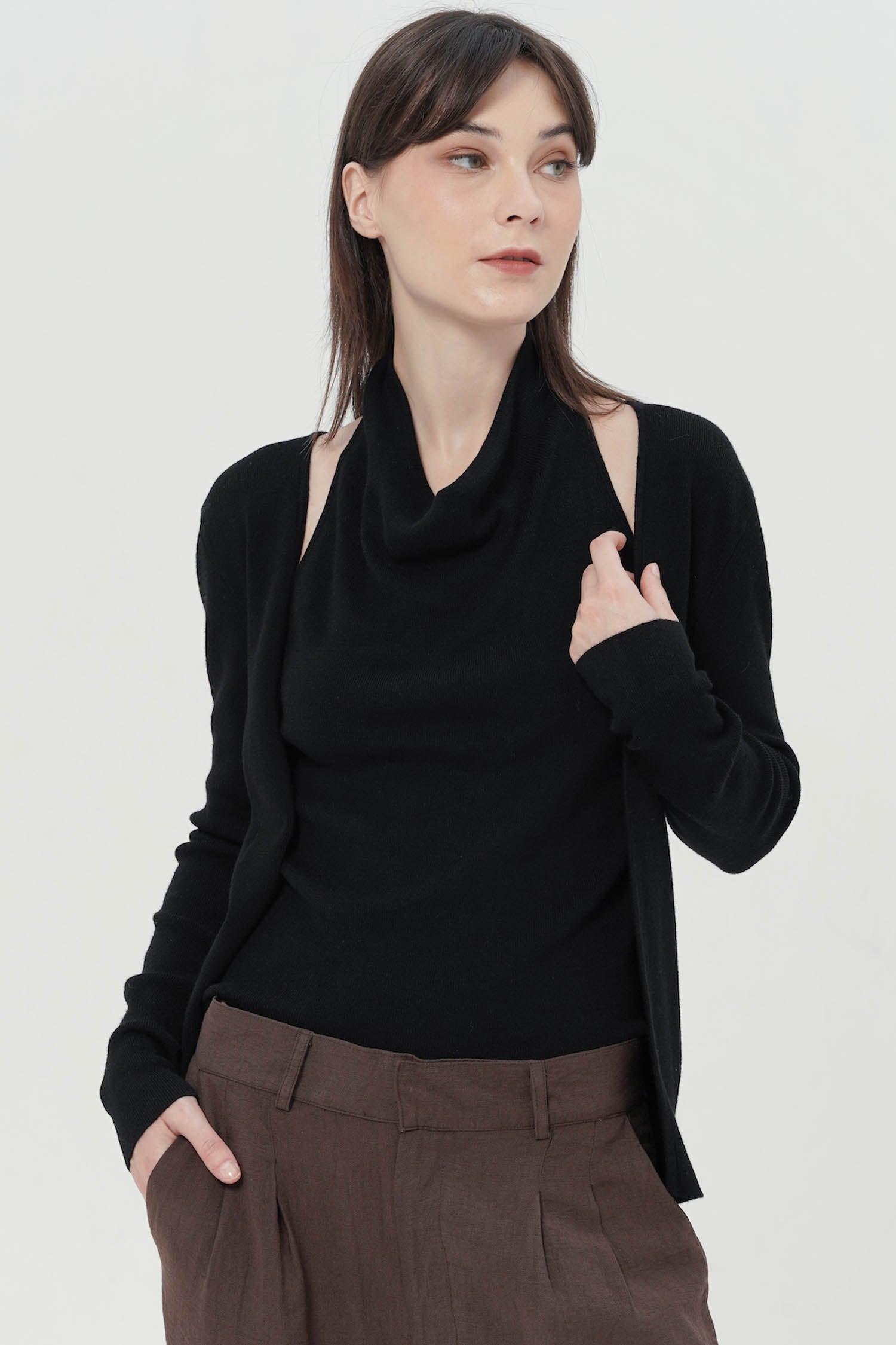 Serafia Top In Black