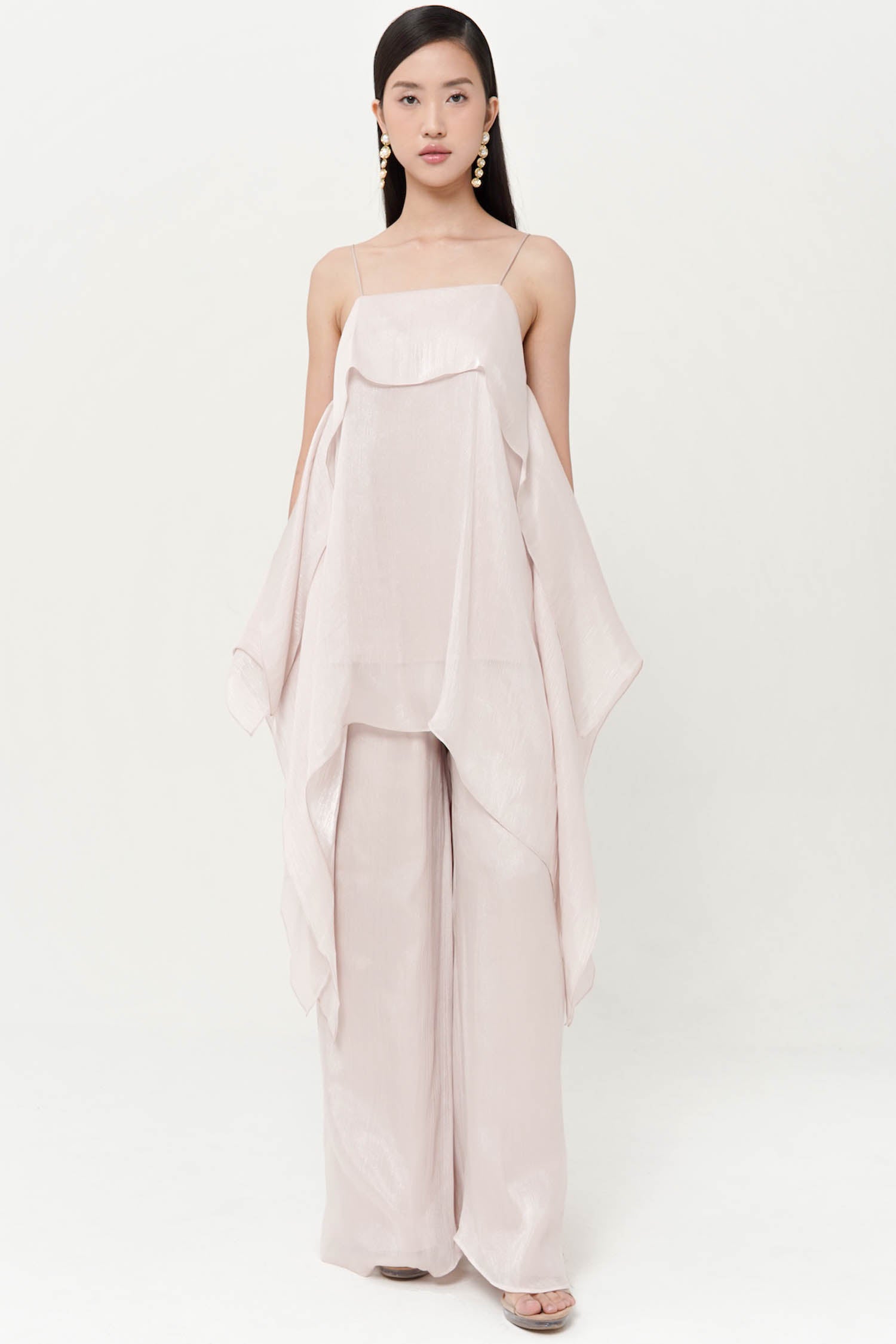 Jire Translucent Trousers In Pink