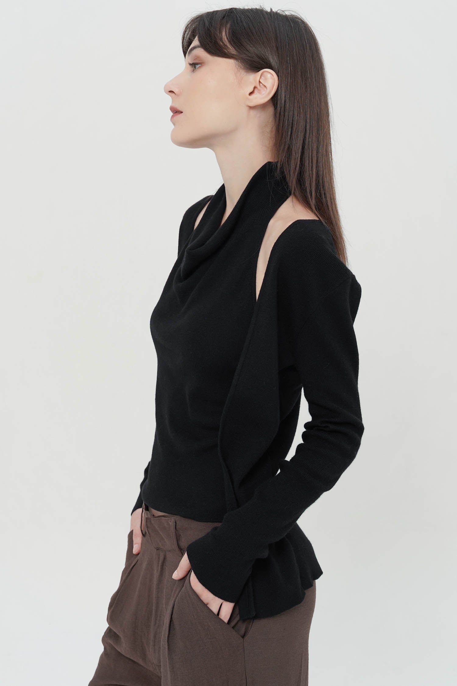 Serafia Top In Black