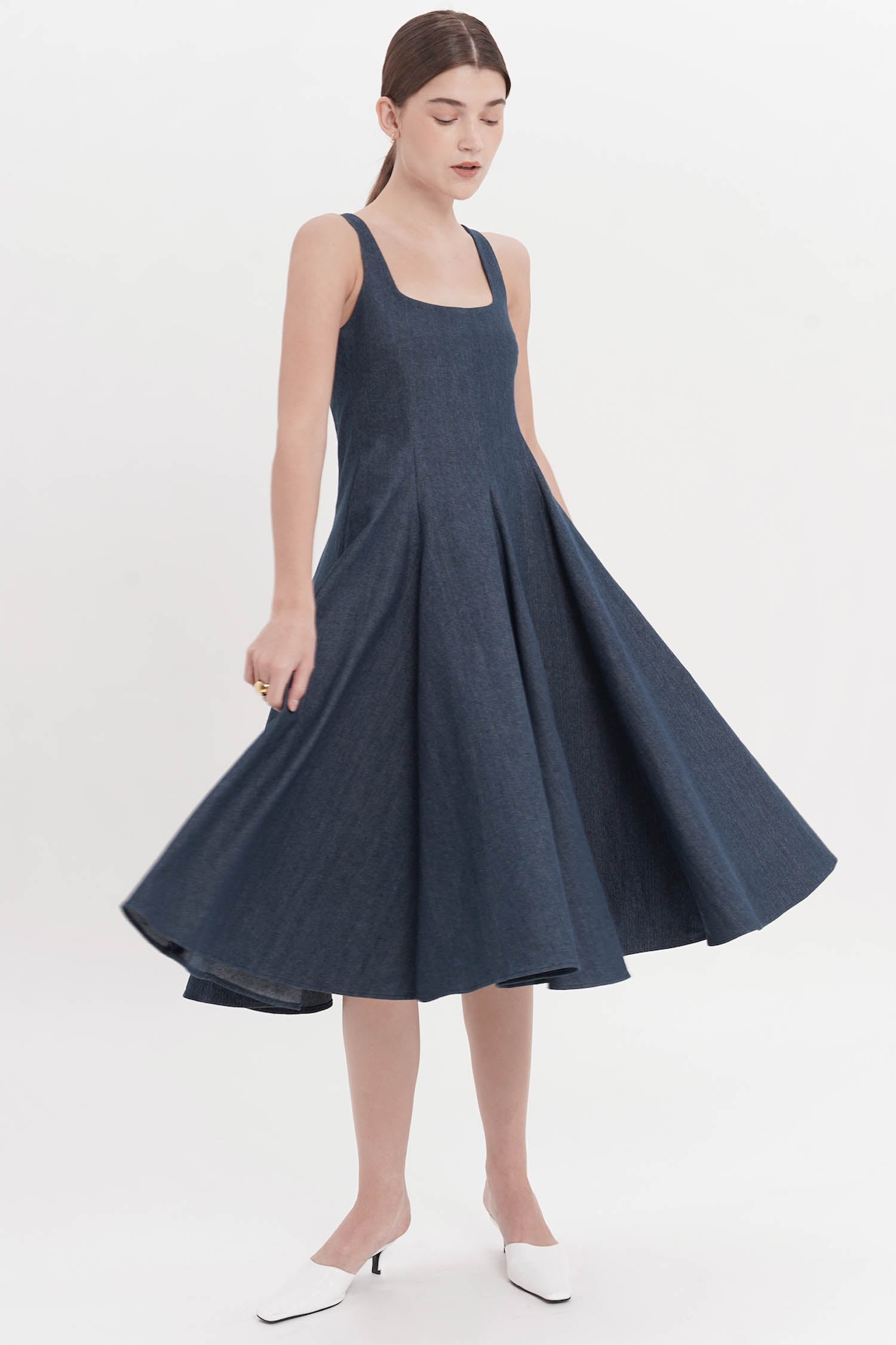 Ayta Midi Denim Dress