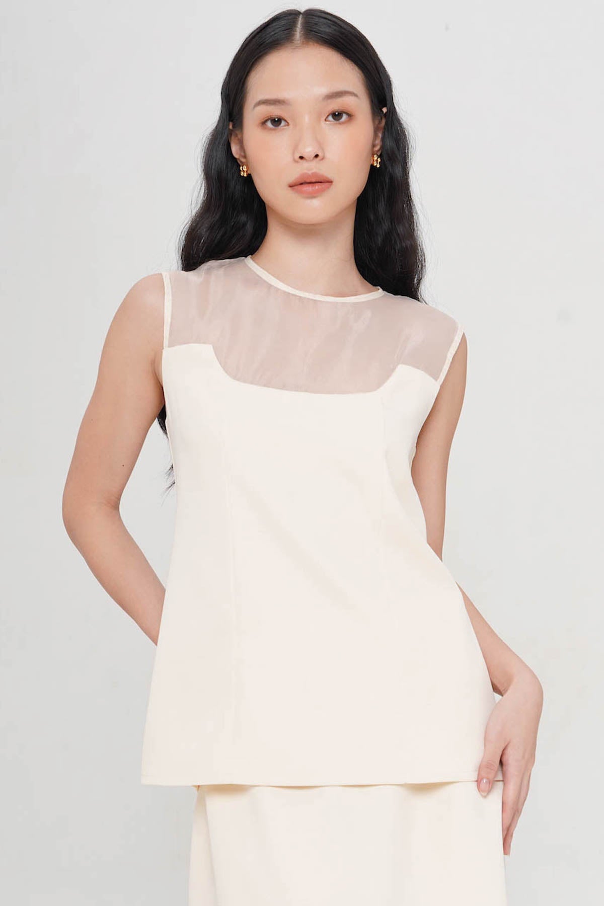 Alta Top In Creme