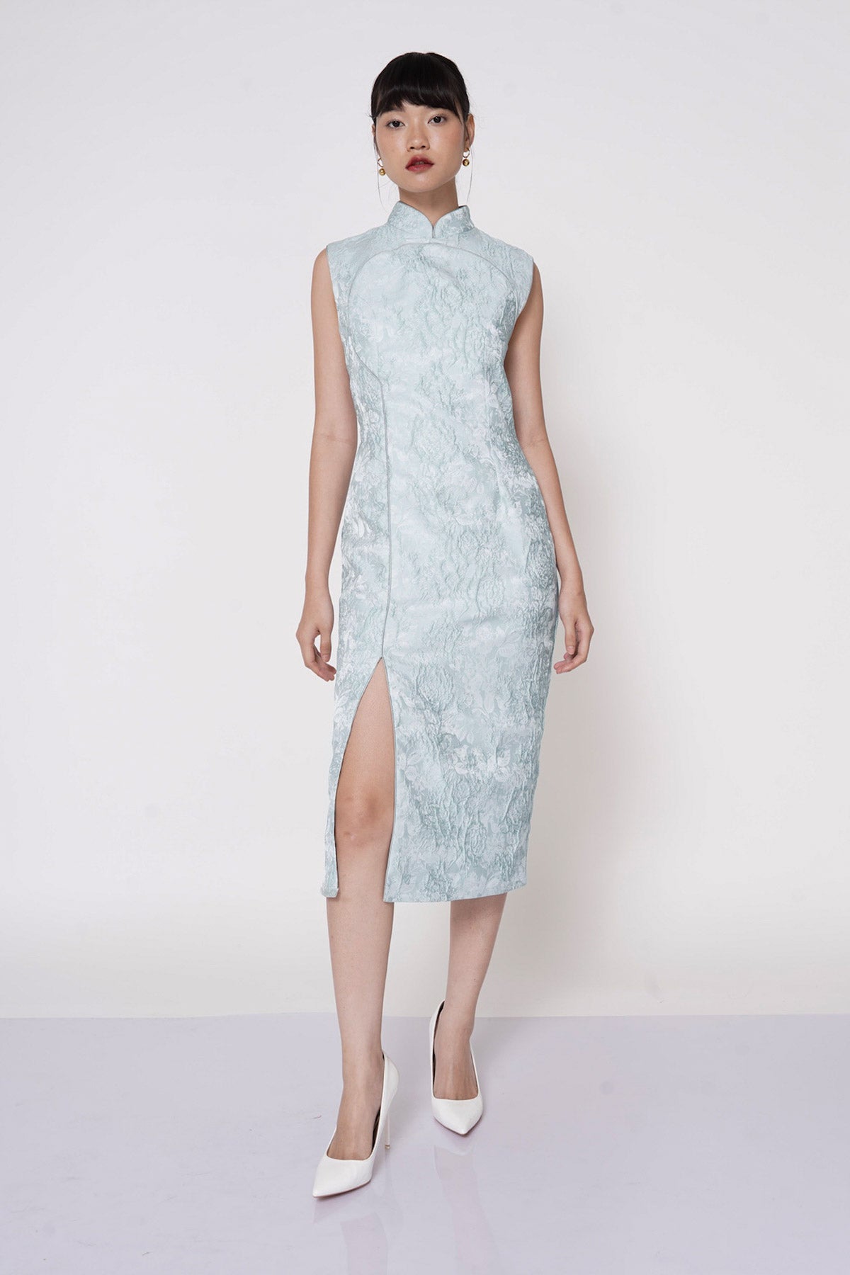 Suanni Dress In Light Blue