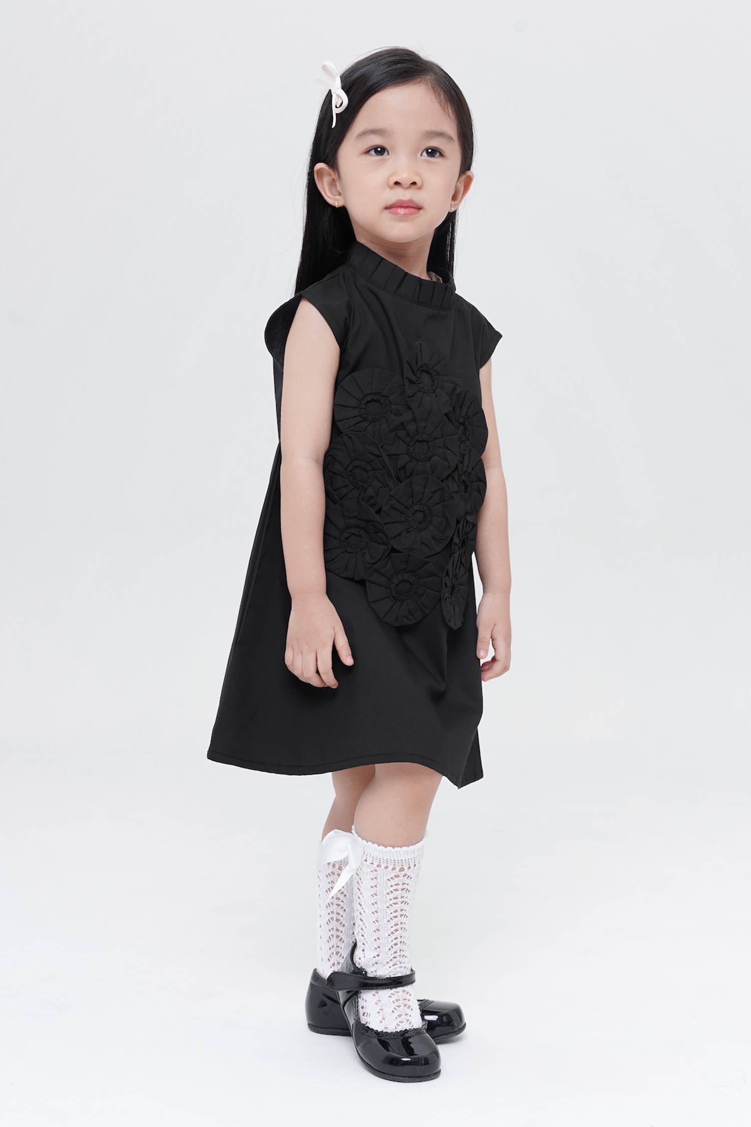 Mini Aami Dress In Black