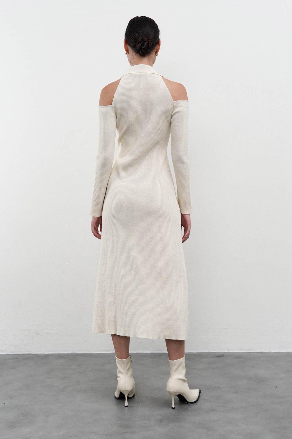 Eugenia Dress In Milky White (1 LEFT)