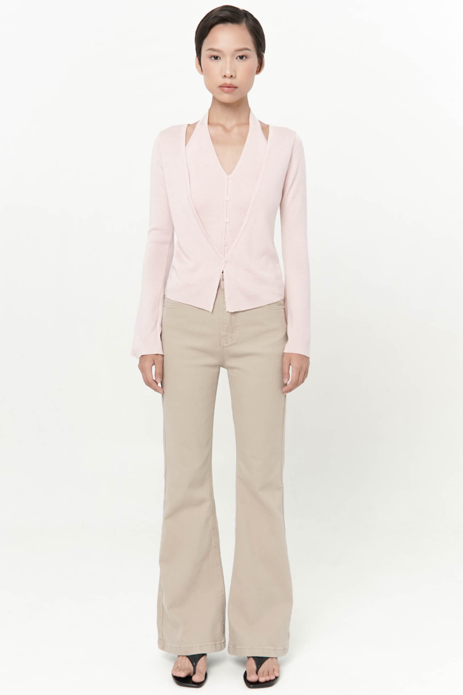 Freya Knit Top In Pink
