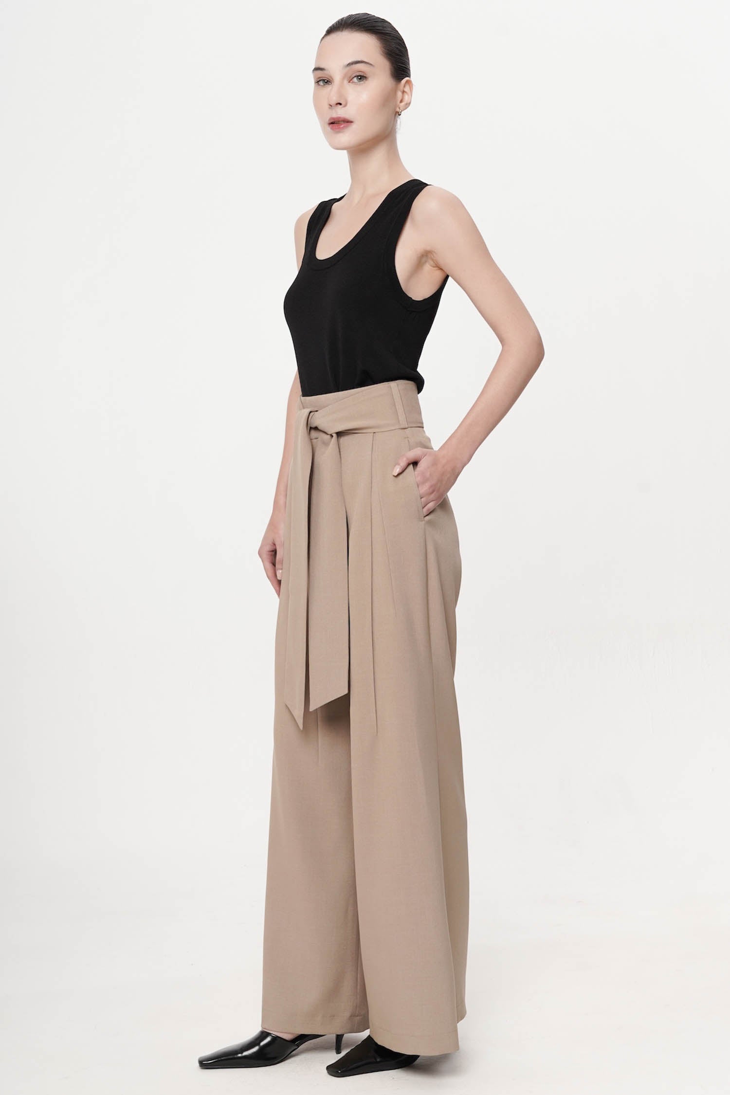 Hasco Trouser In Taupe