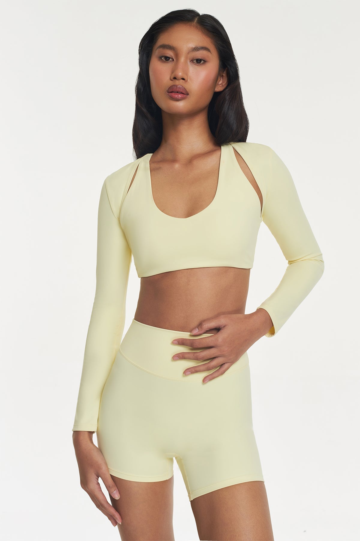 Lunette Longsleeve Outer in Butter