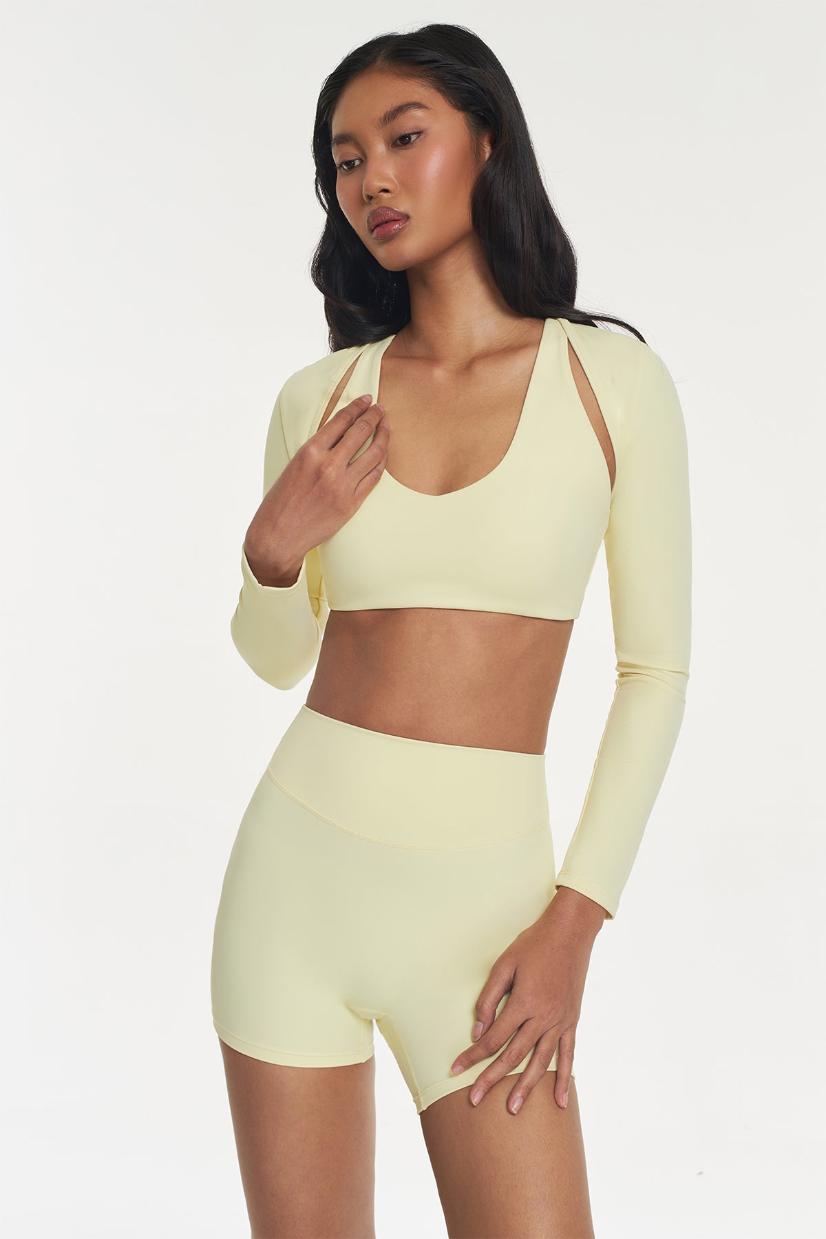 Lunette Longsleeve Outer in Butter