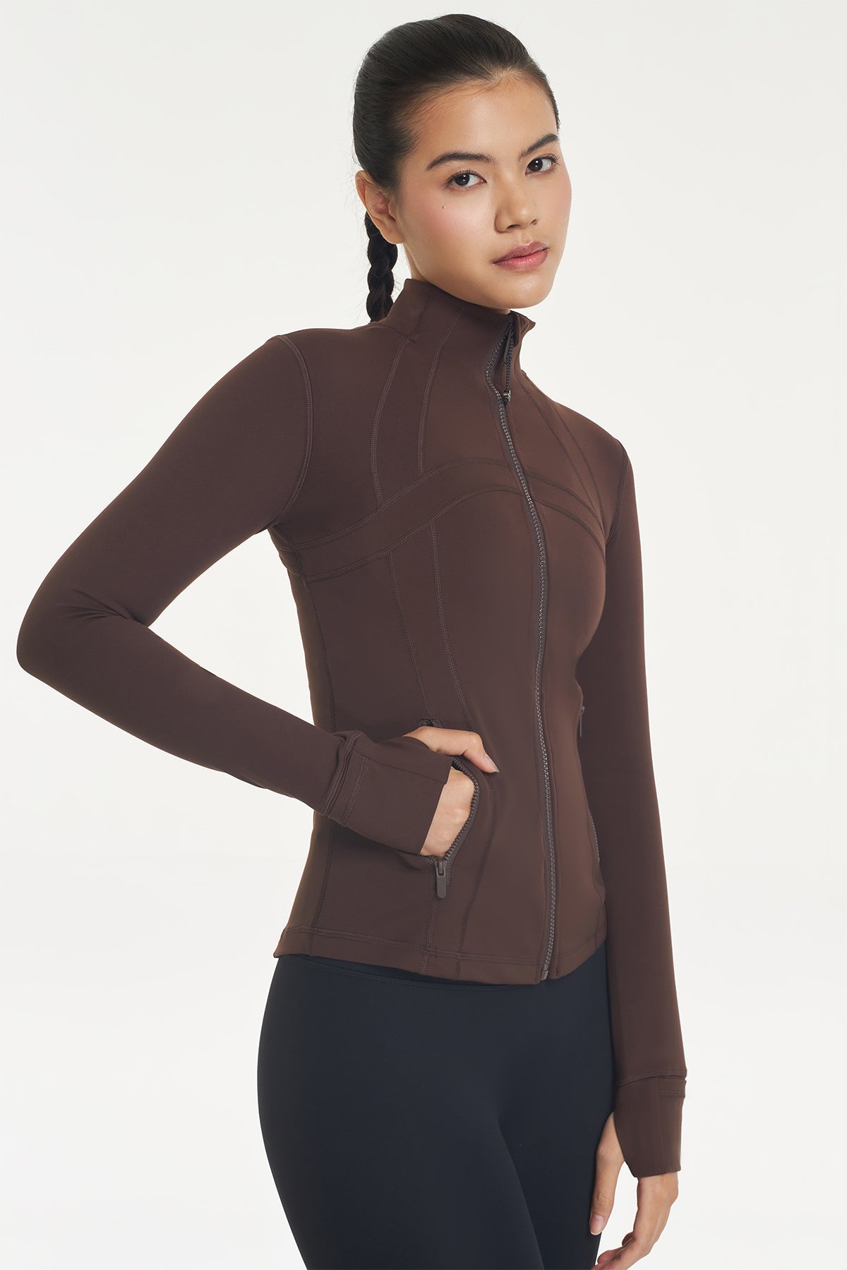 Luxe+ Contoured Jacket in Espresso