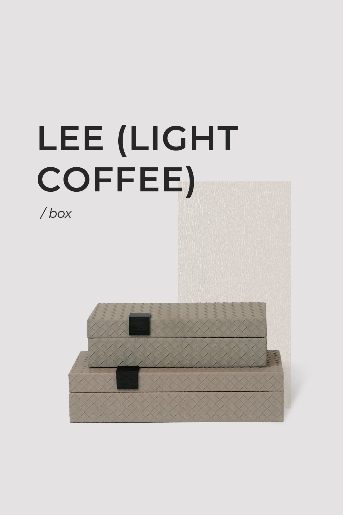 Lee Box In Light Coffe (M)