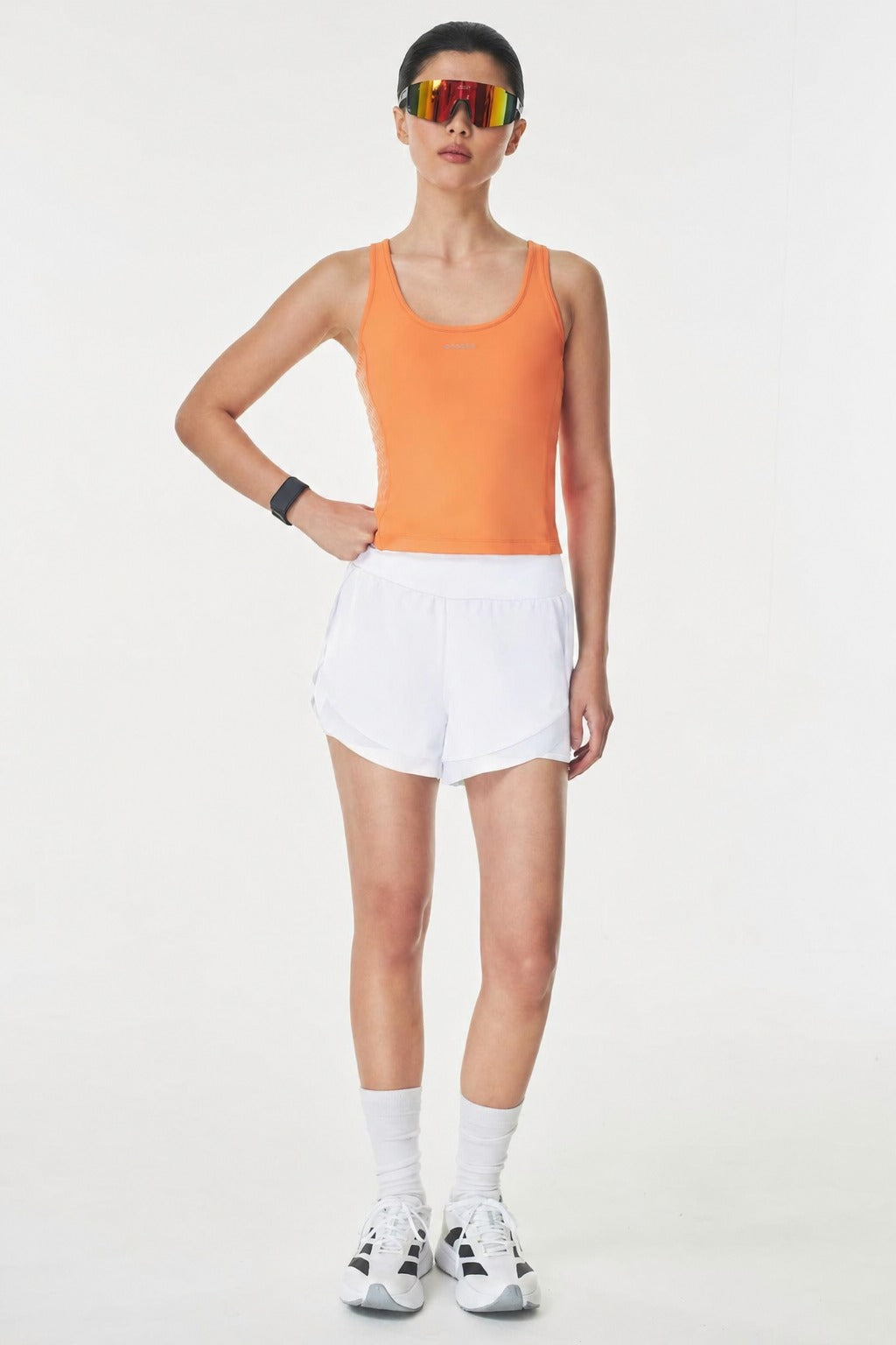 Motive Shorts in White