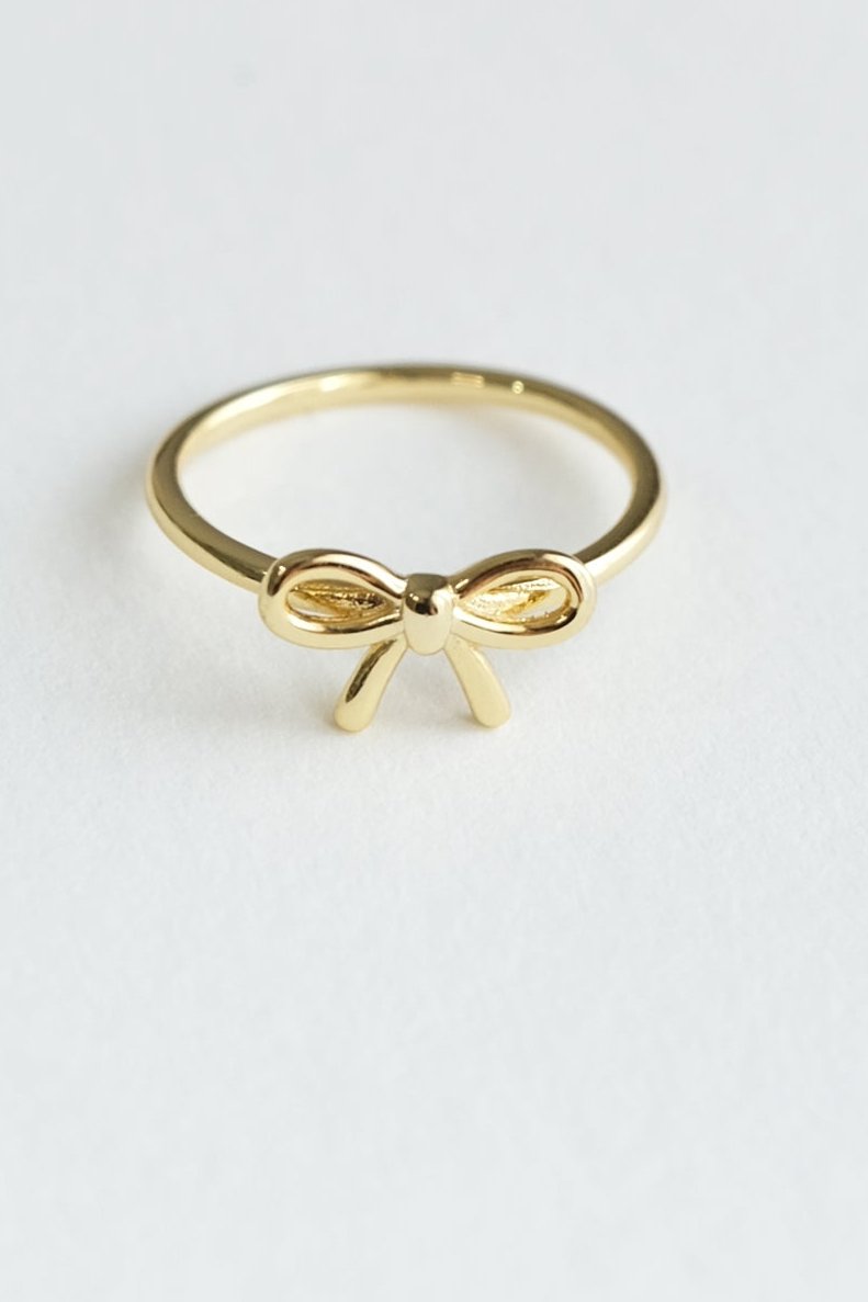 Pinky Bow Ring