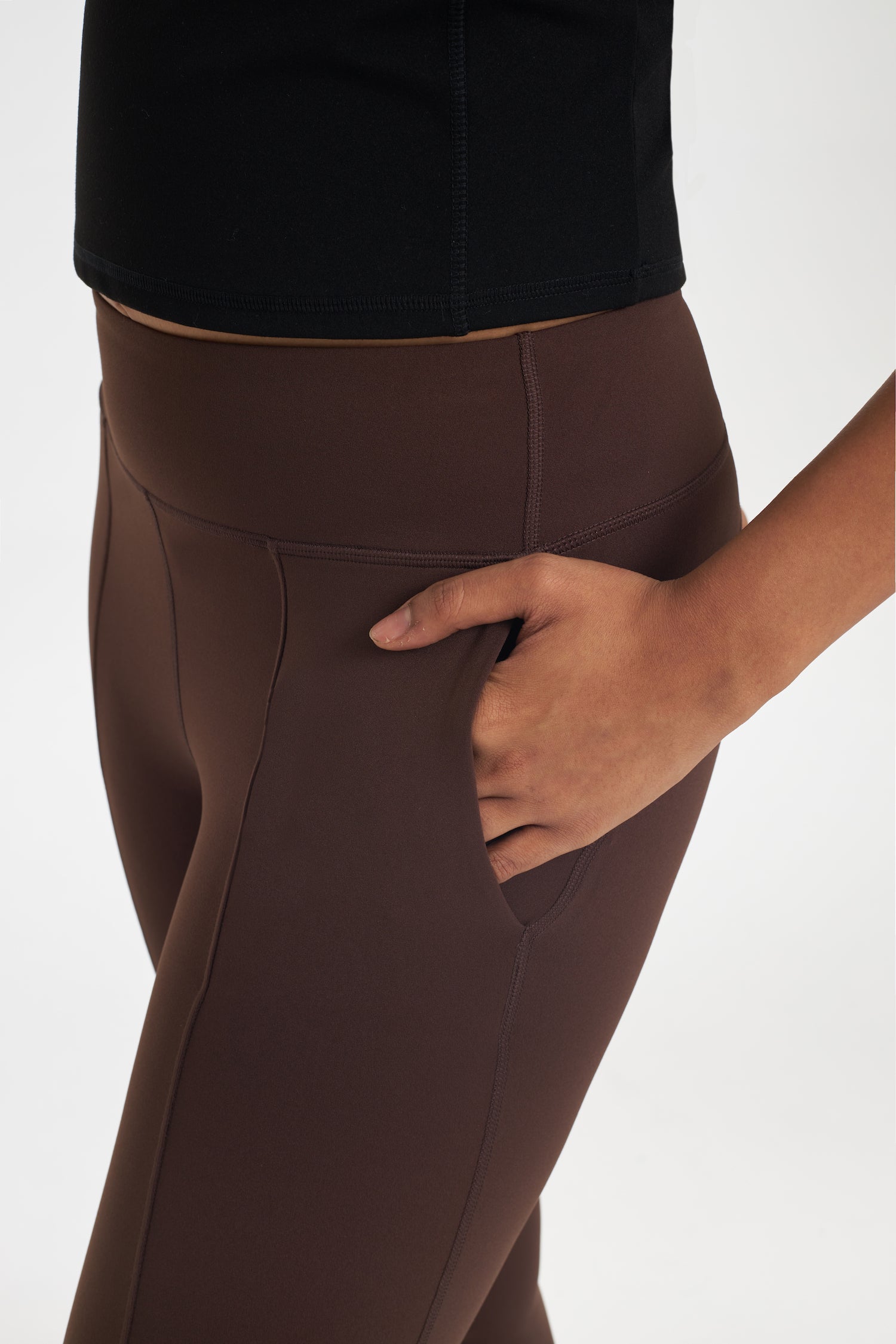 Hustle Flare Pants in Espresso