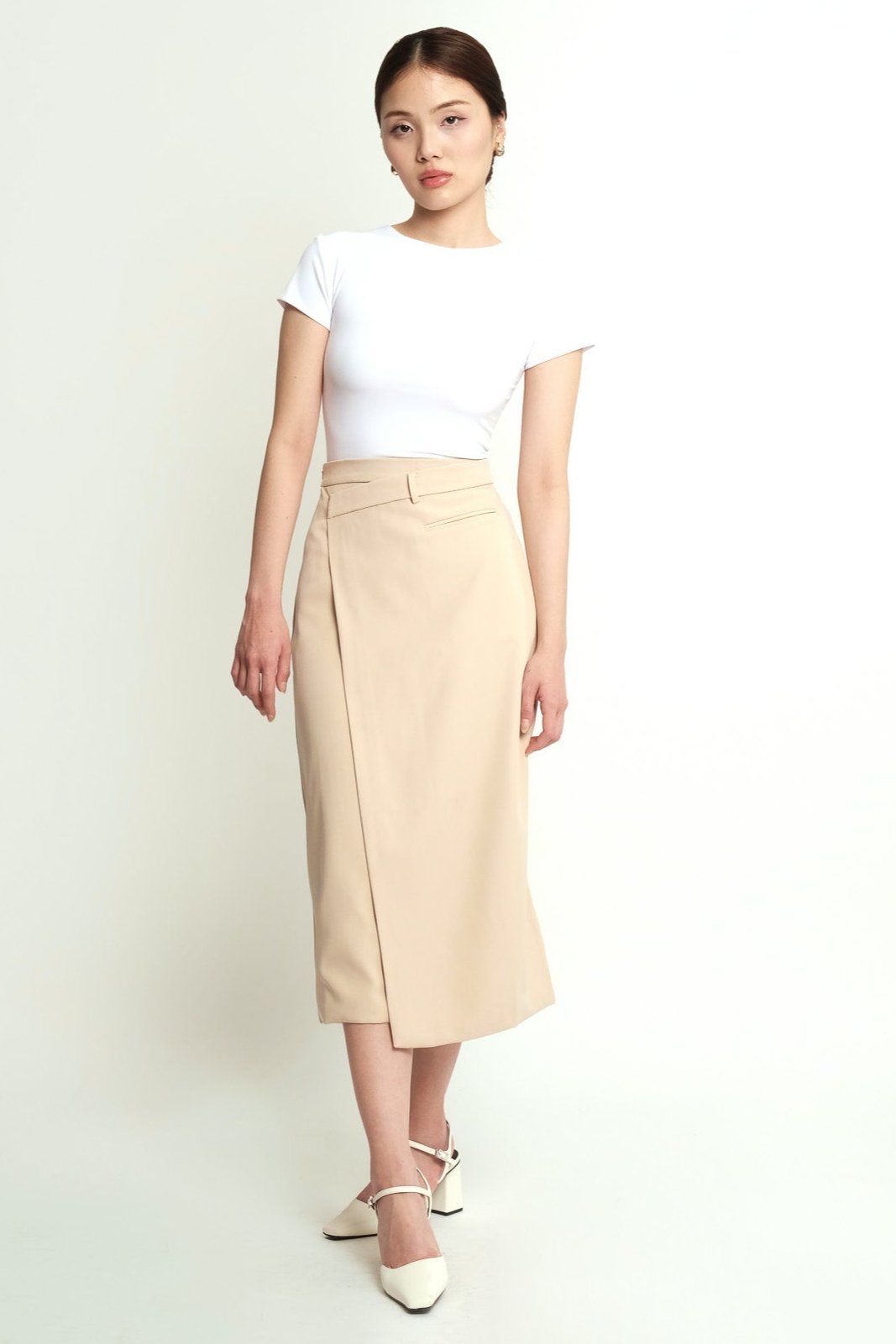 Taylor Creme Skirt