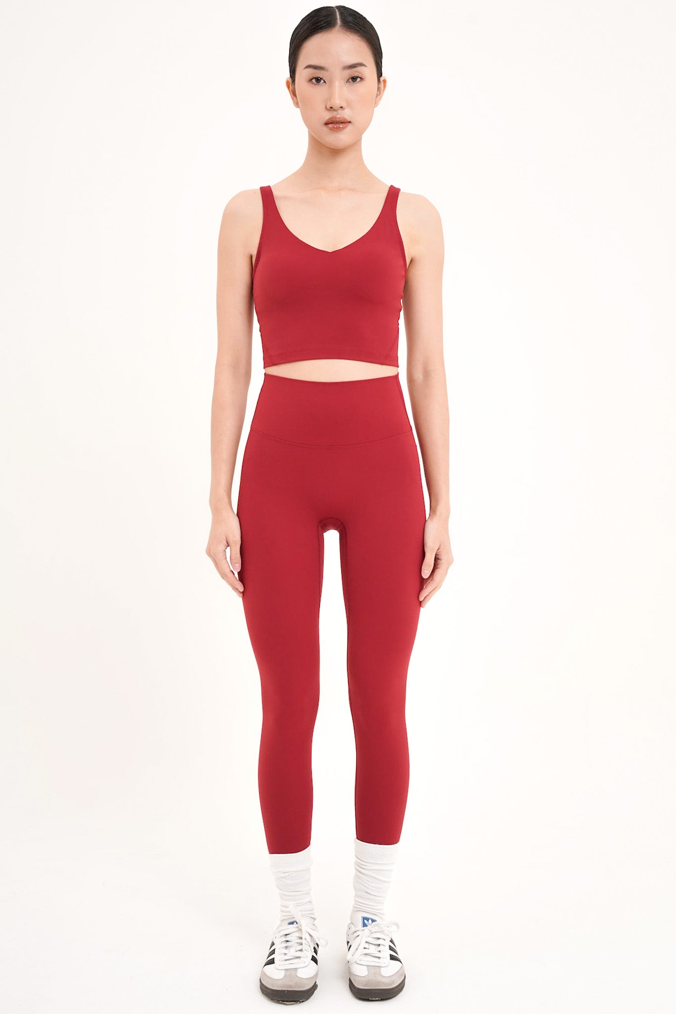 Constant Legging in Cherry