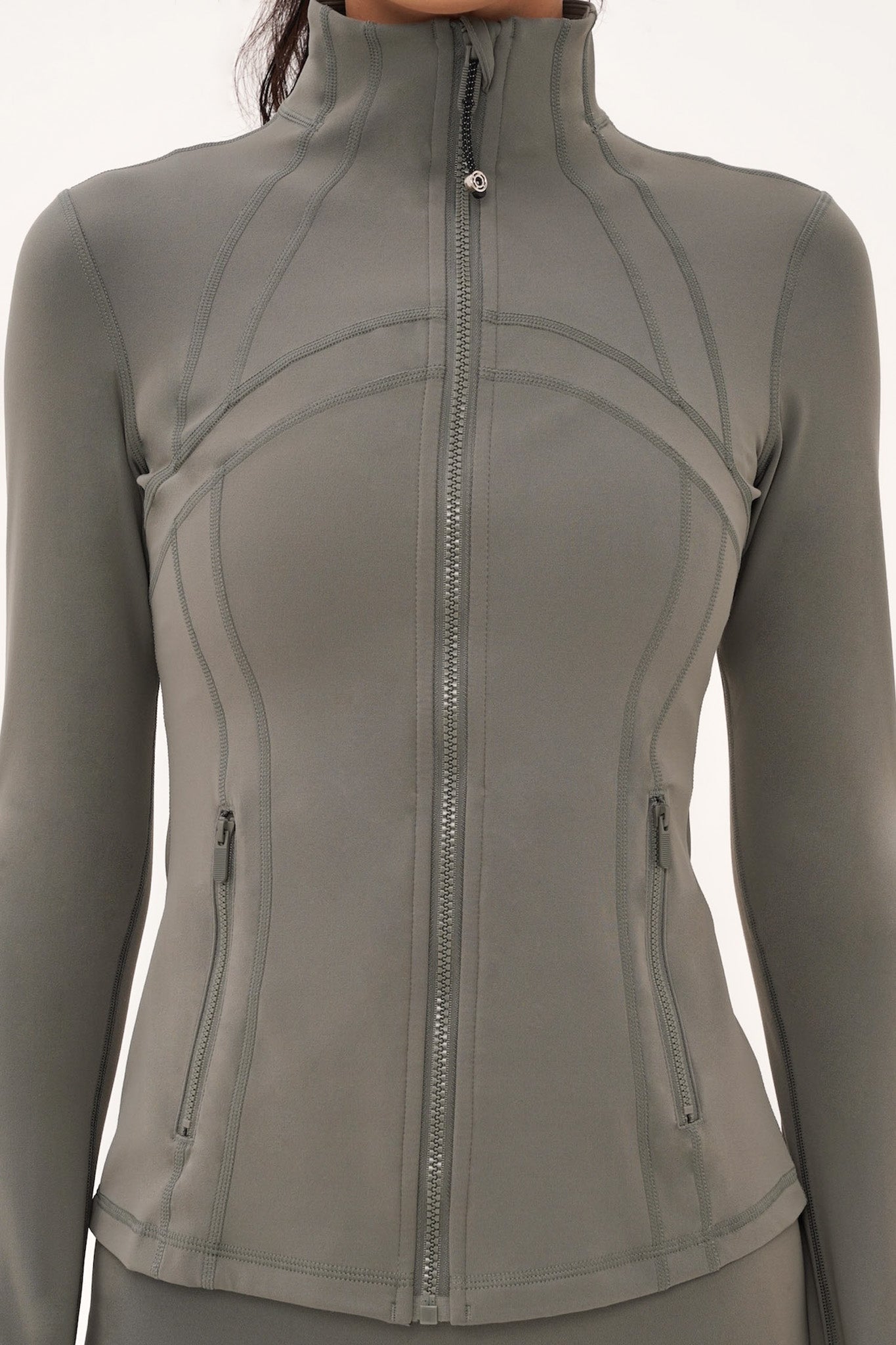 Luxe+ Contoured Jacket in Moss