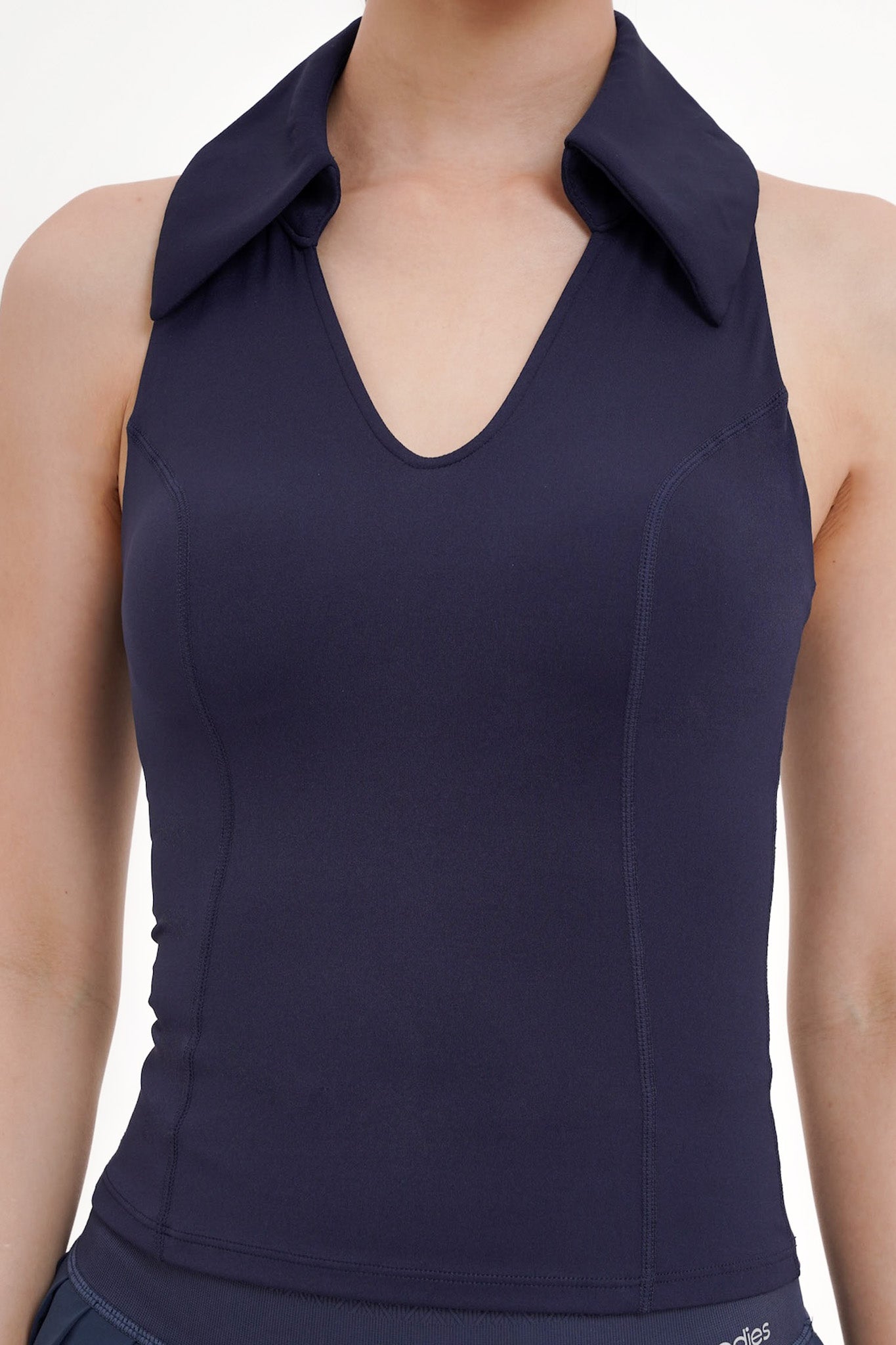 Pavilion Polo Top in Midnight Navy