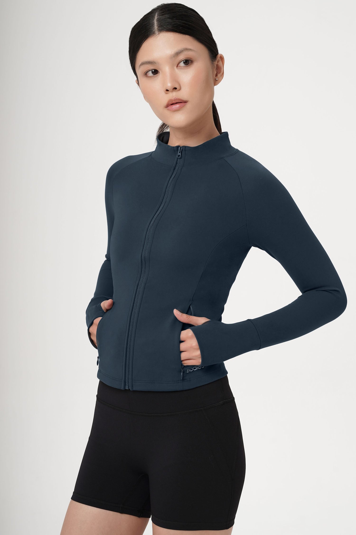 Raglan Jacket in Marine