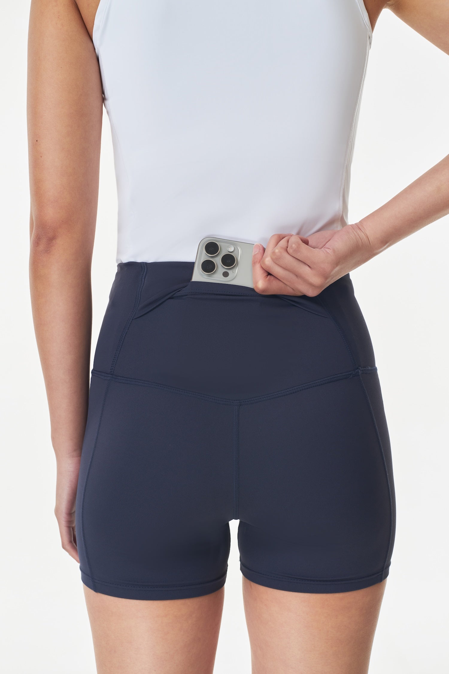 Motion Shorts in Midnight Navy