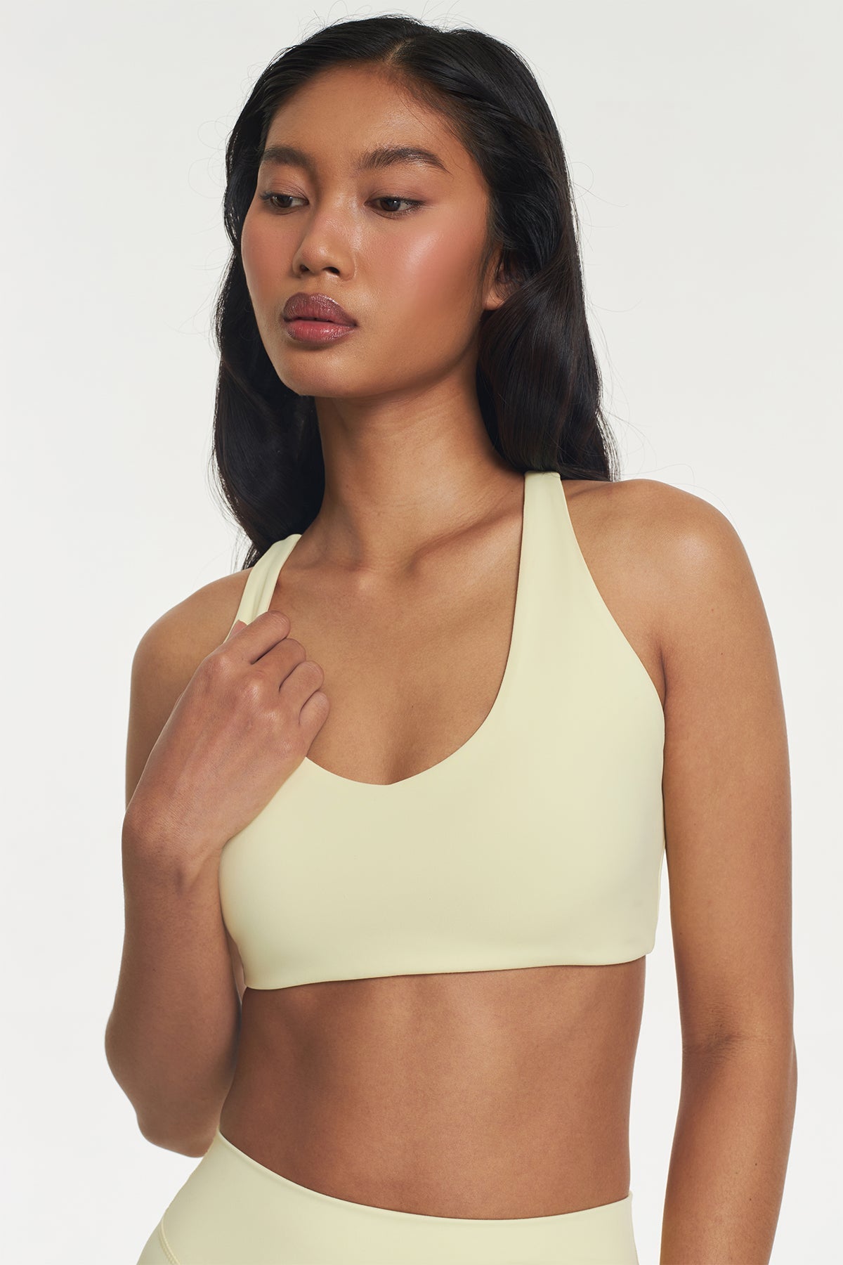 Rhythm Bra Top in Butter