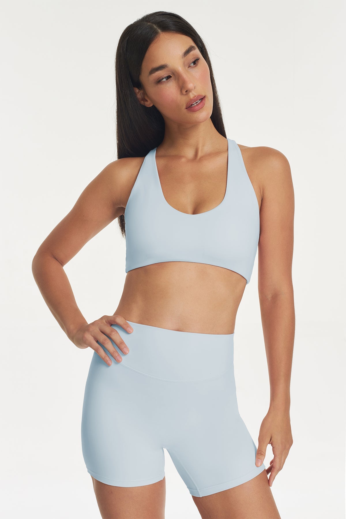Rhythm Bra Top in Sky