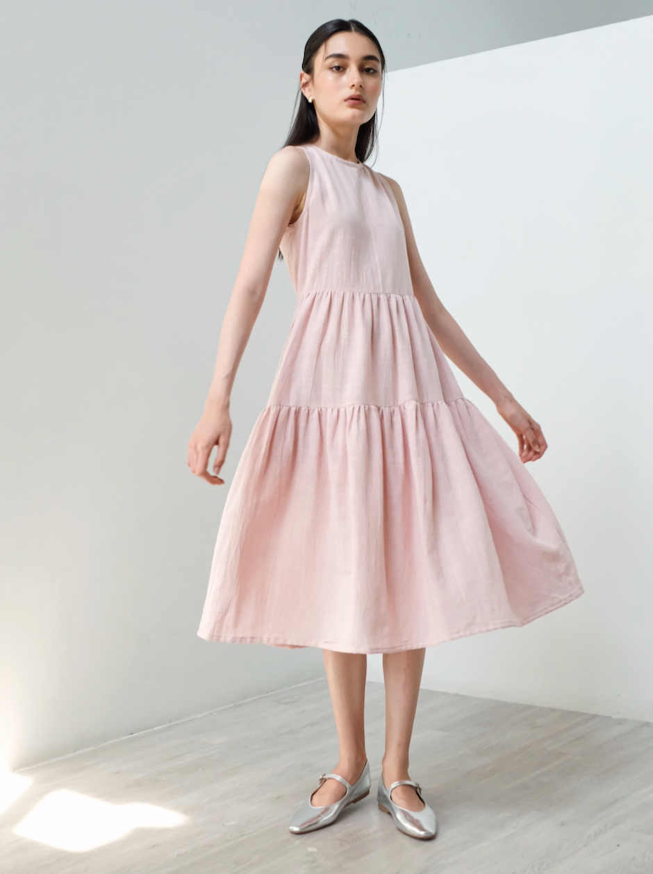 Cataleya Dress In Pink (1 LEFT)