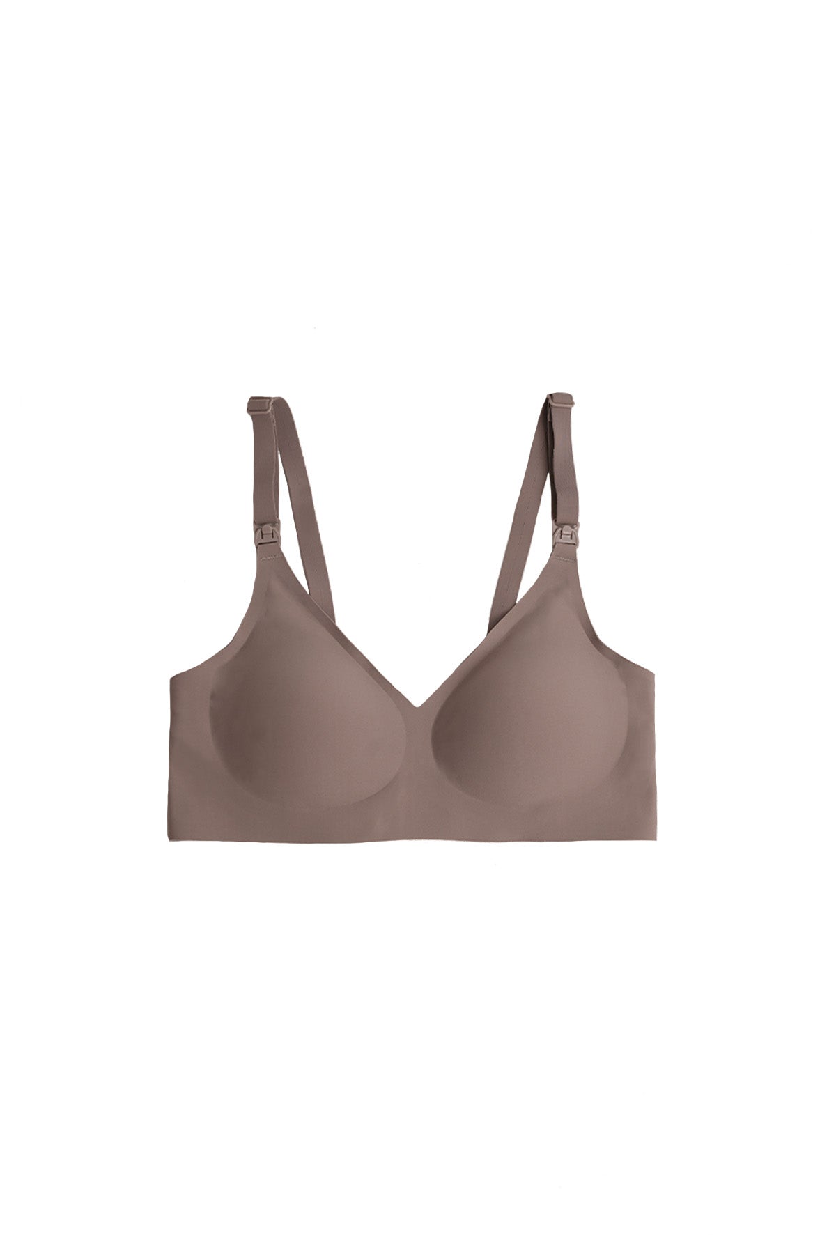 Seamless Nursing Bra in Taupe