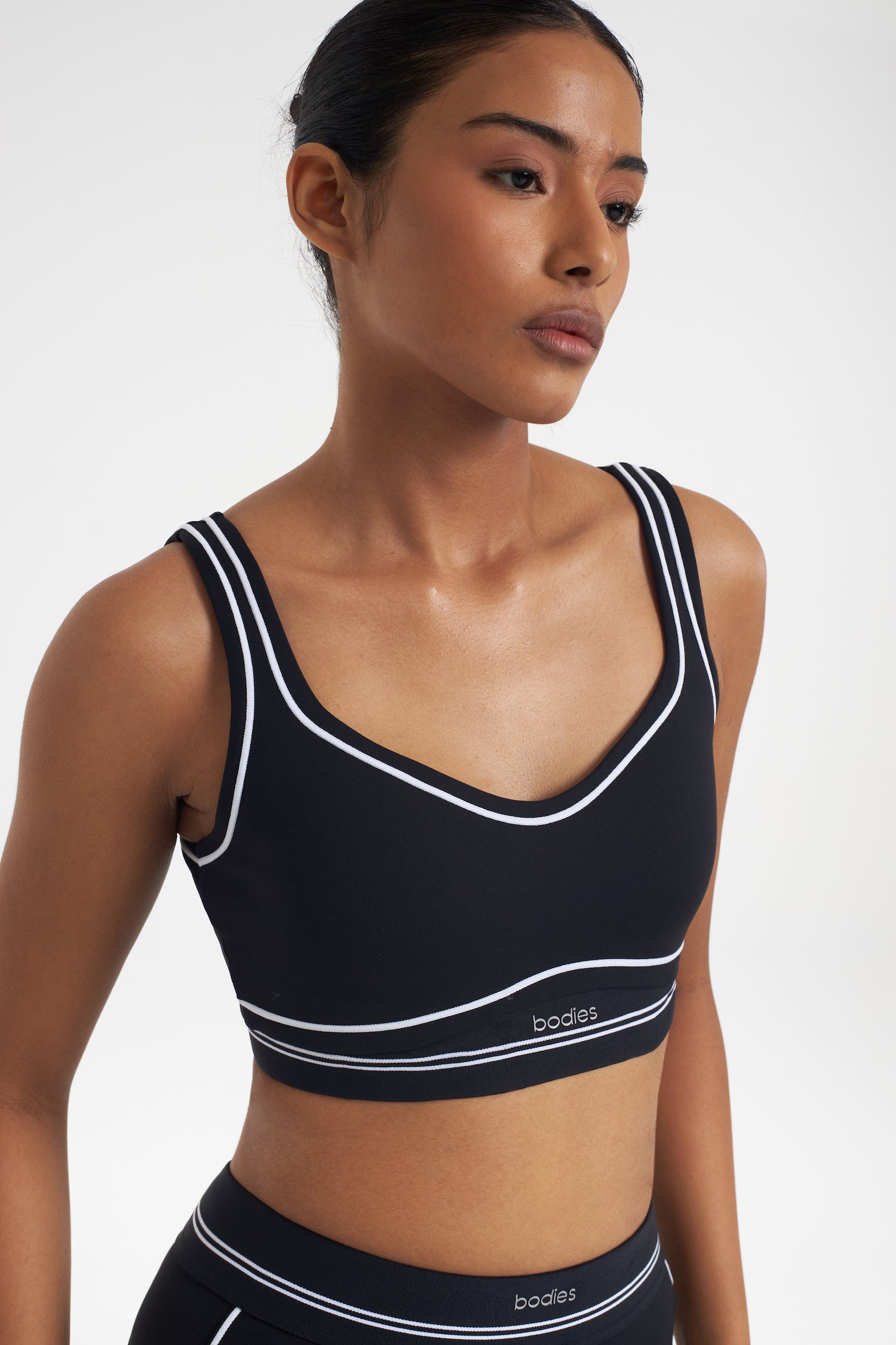 Snatch Black Bra Top