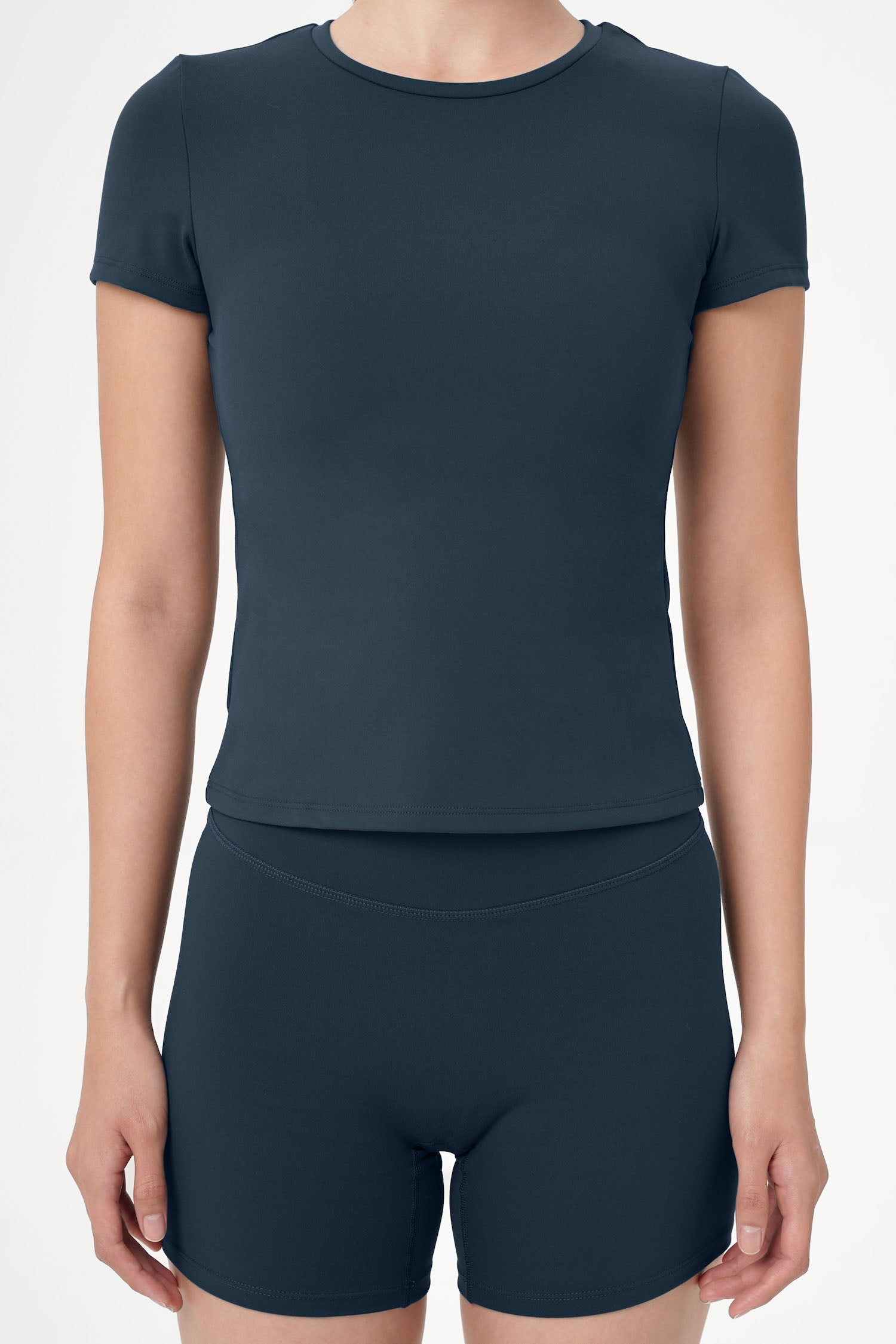 Solene Baby Tee in Marine