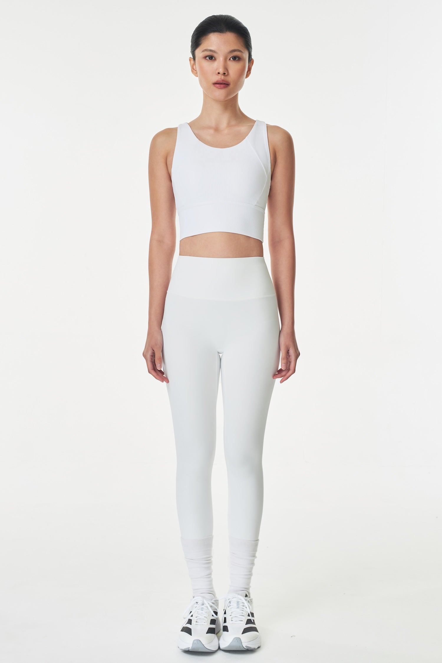 Lux High Impact Leggings in White