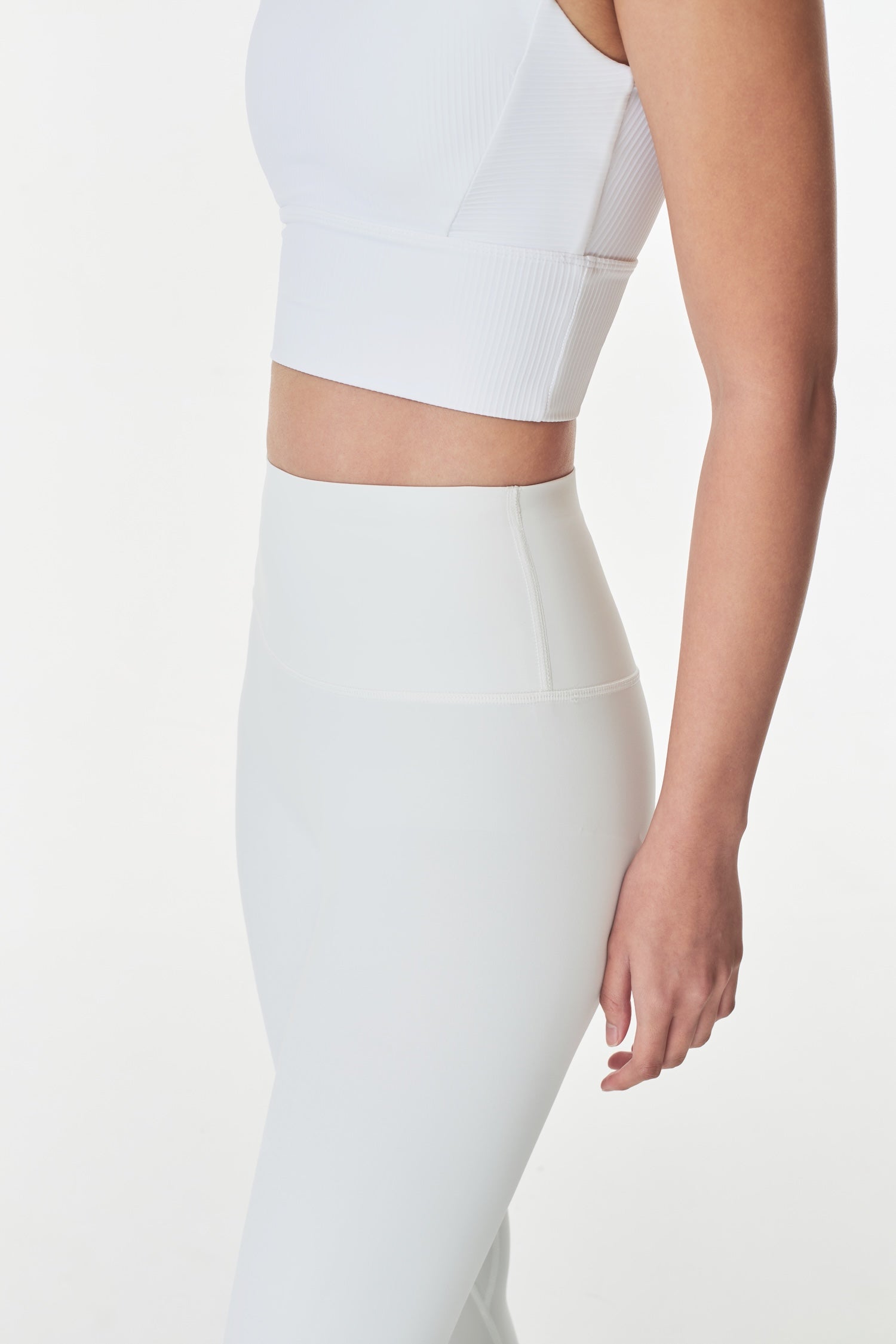 Lux High Impact Leggings in White
