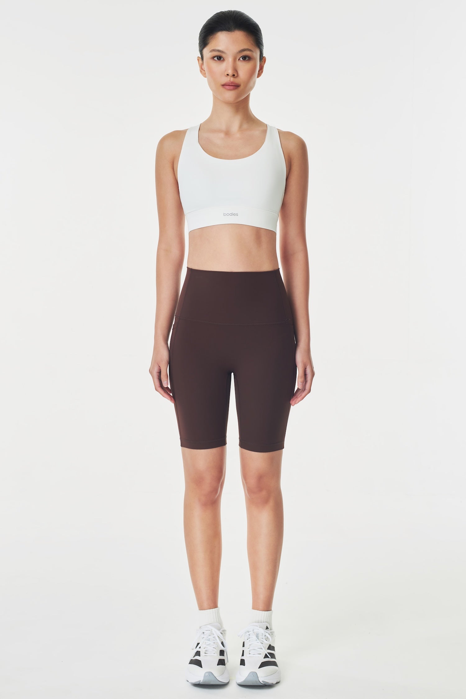 Energy Biker Shorts in Espresso