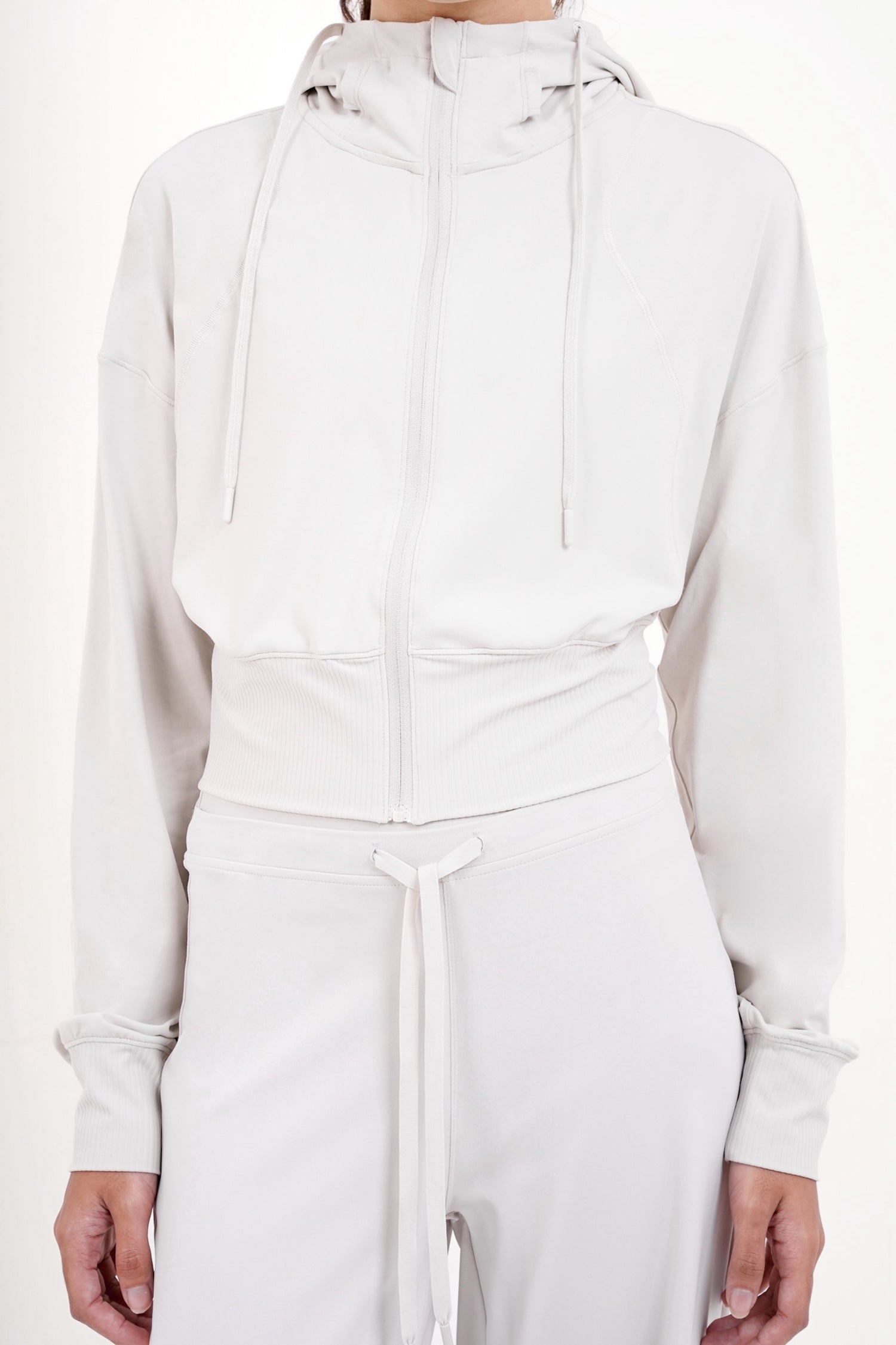 Flux+ Cropped Jacket in White