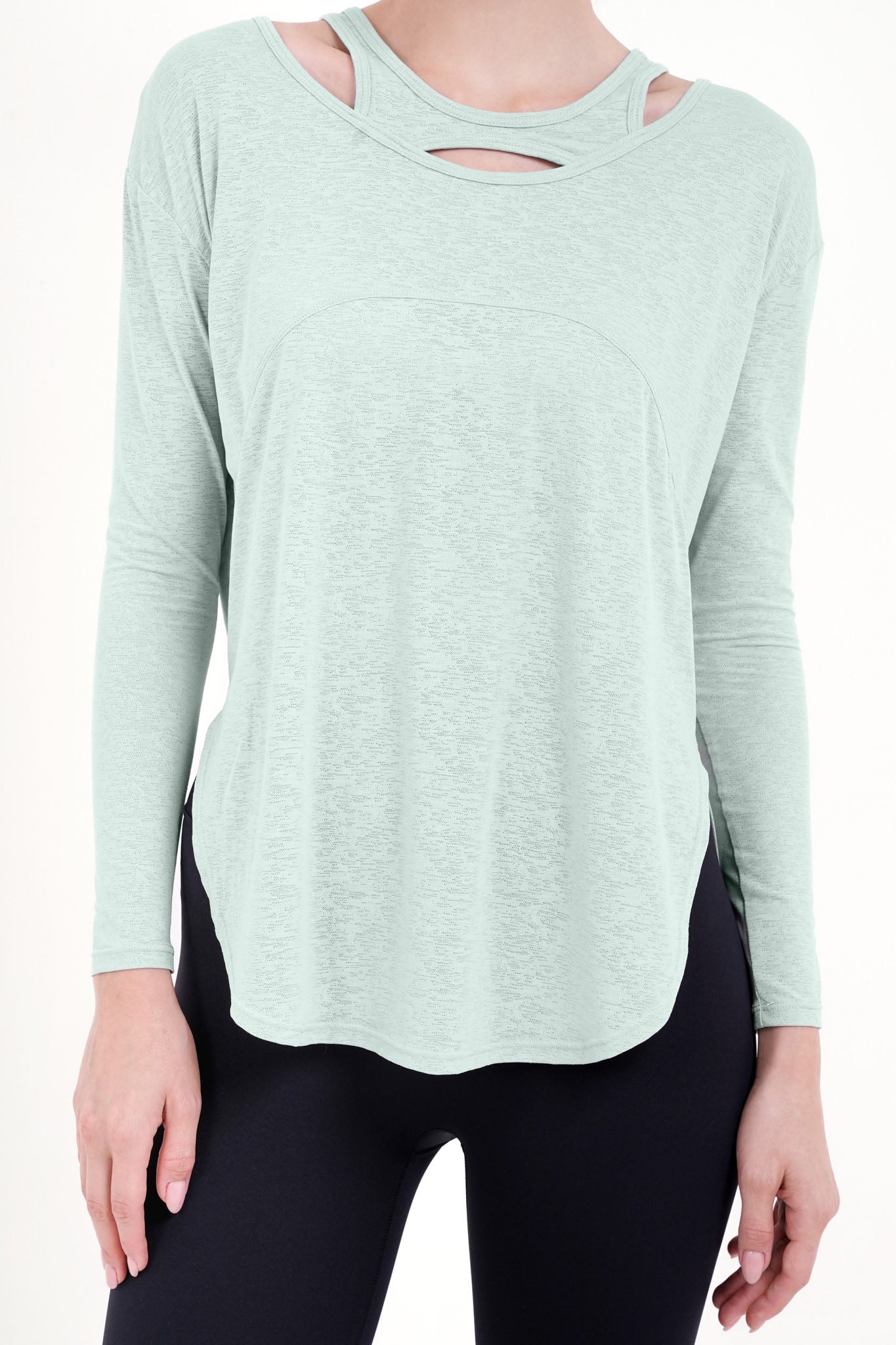 Vault Long Sleeve Top in Matcha