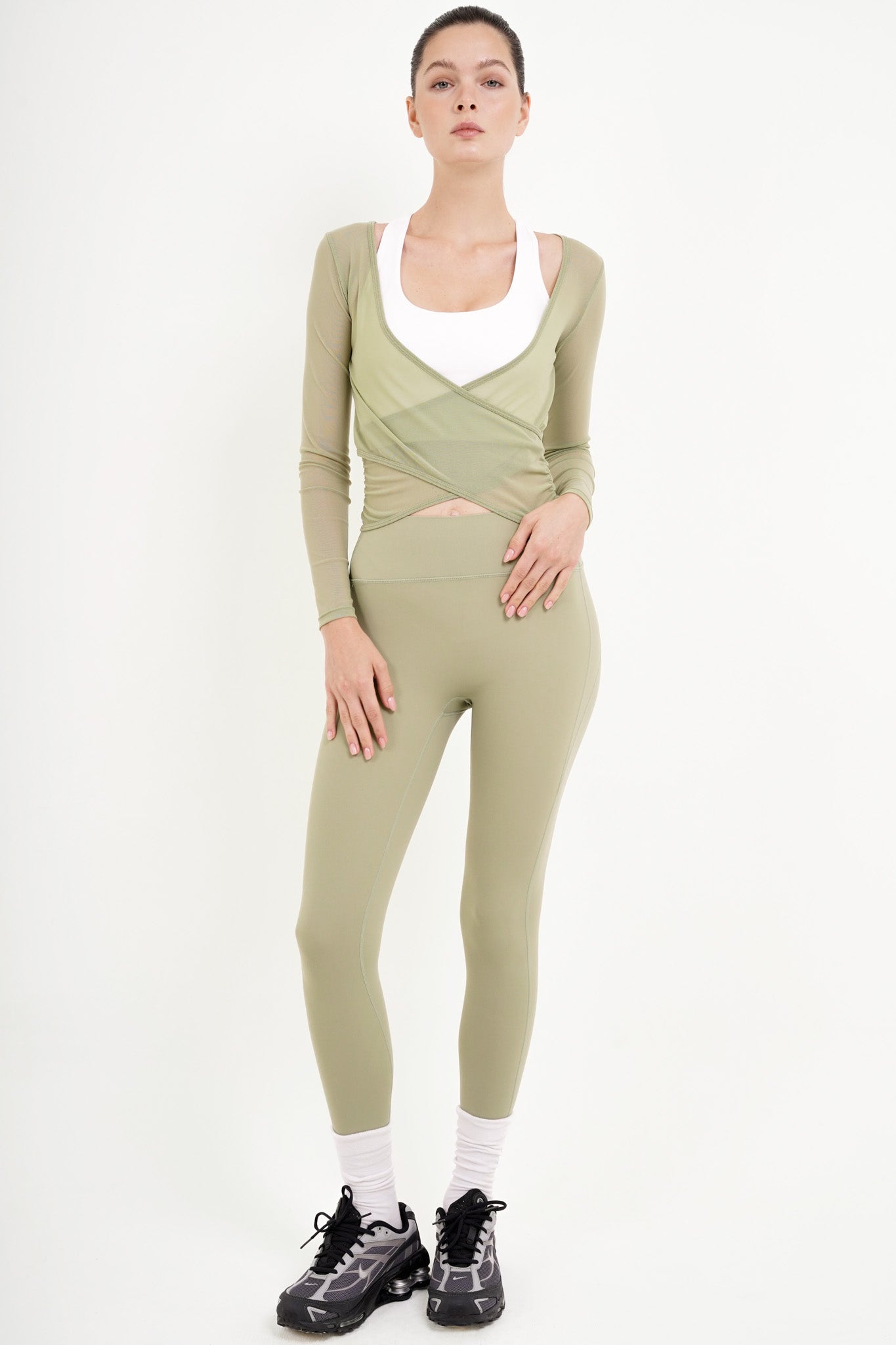 Toned Legging in Matcha