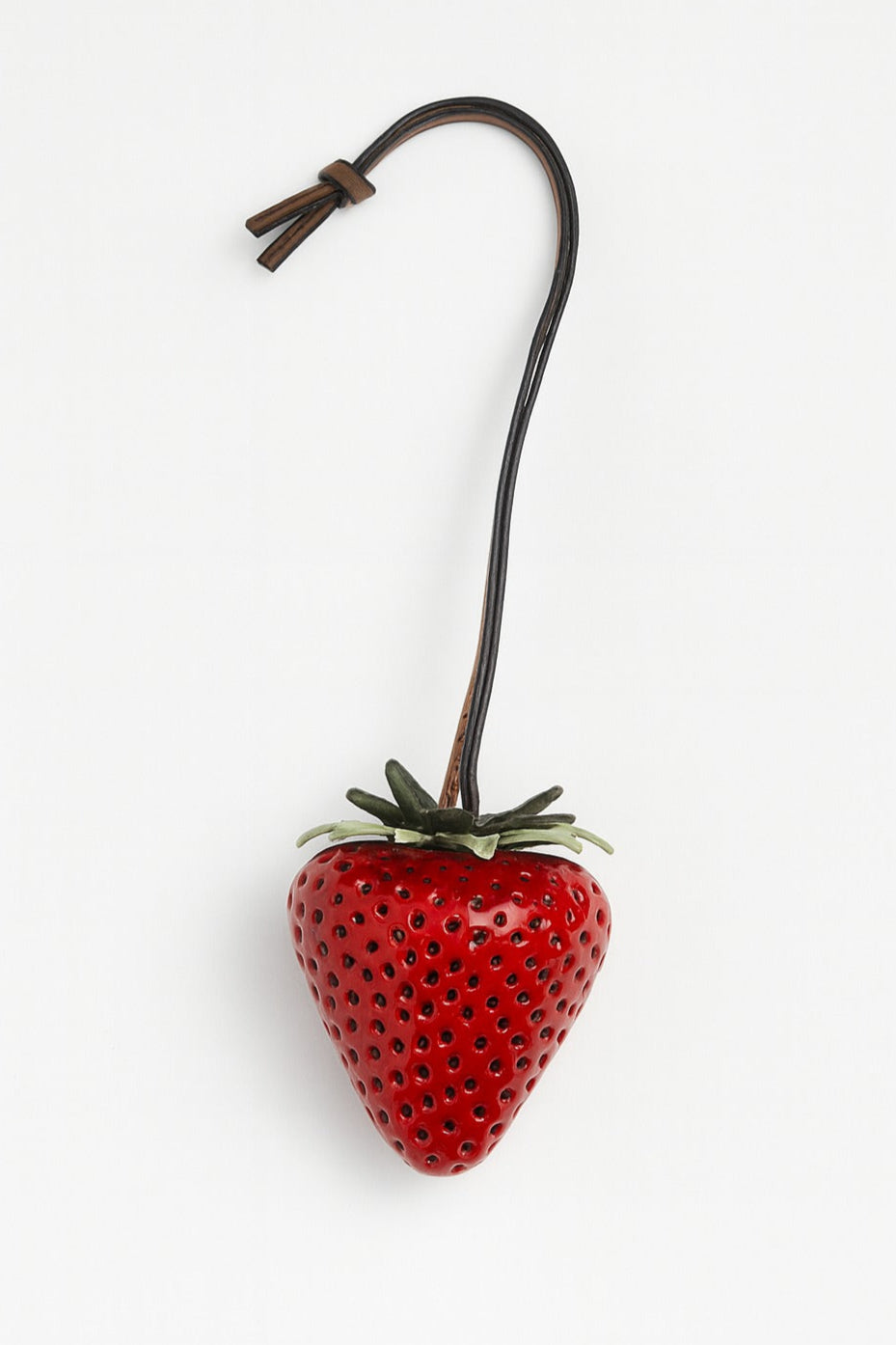 Glaze Fuji Strawberry Charm In Red