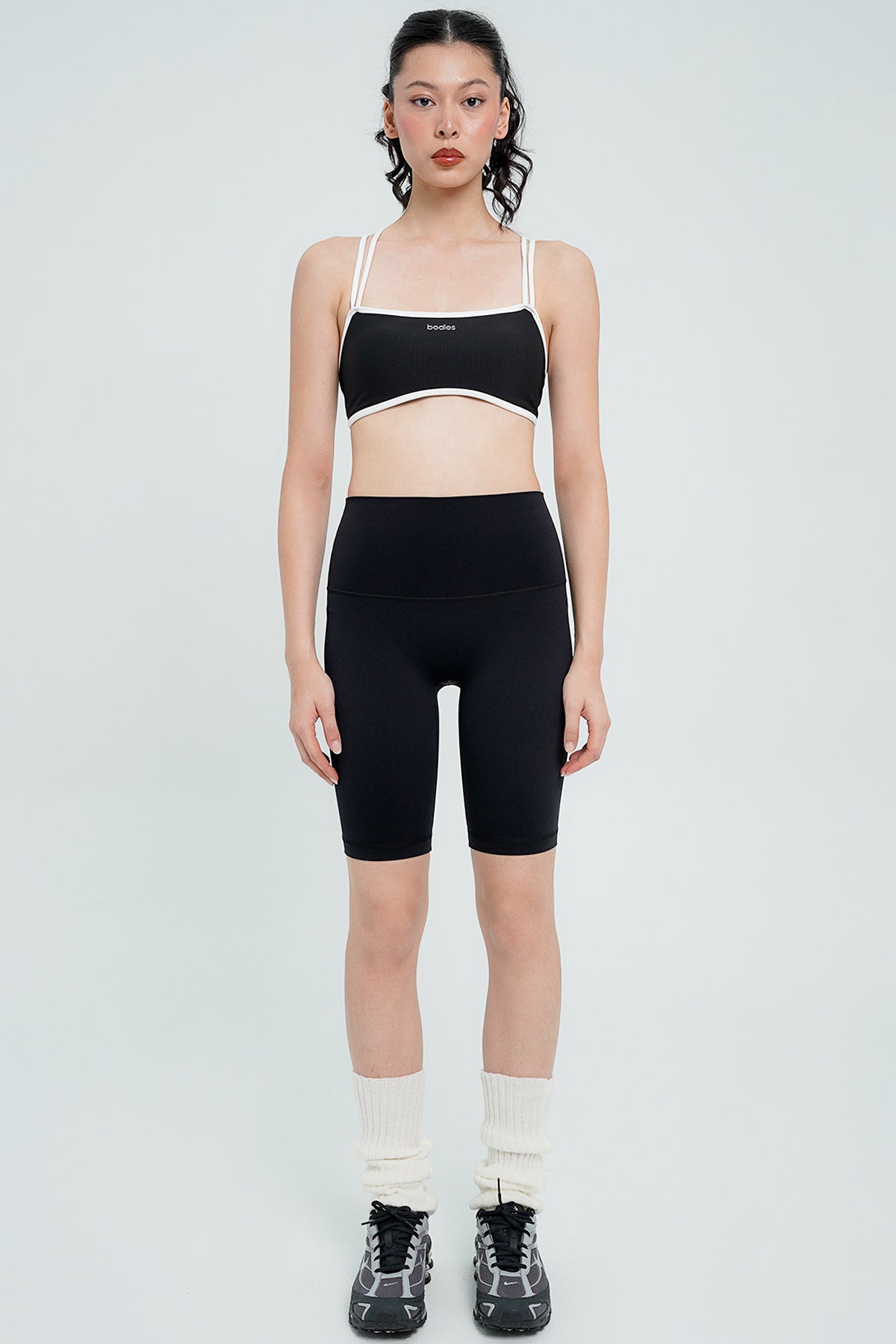 Asana Biker Shorts In Black (Bestseller)