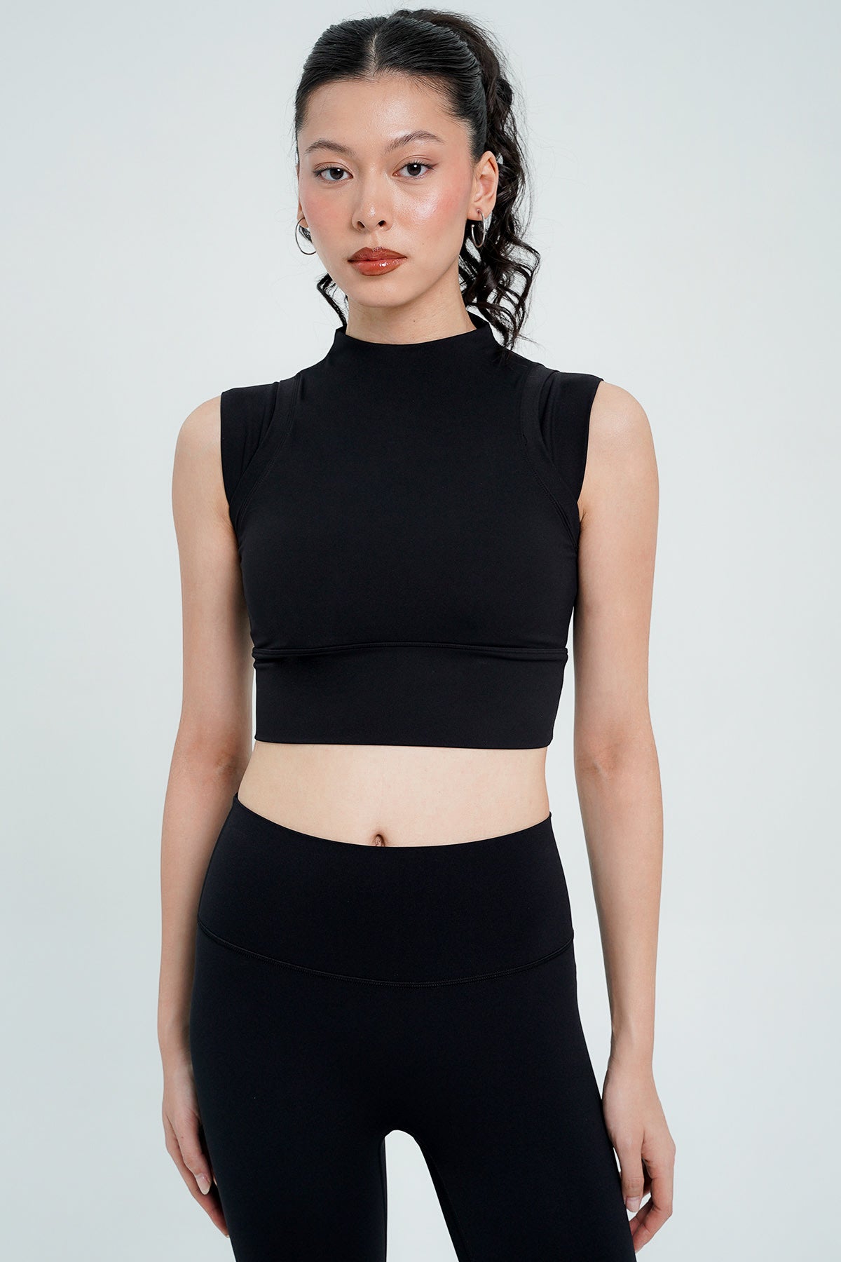 Charge Bra Top in Black