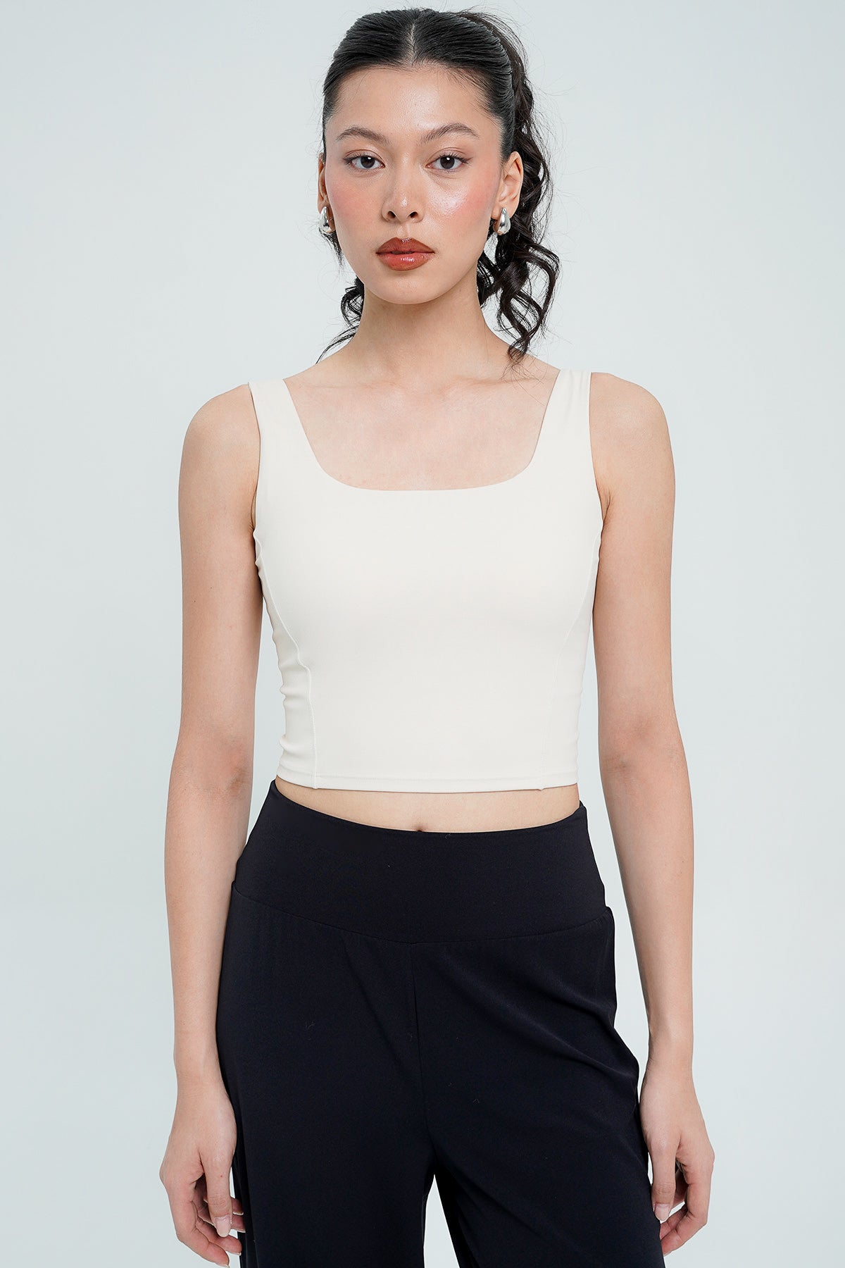 Charmed Bra Top in Ivory (Bestseller)