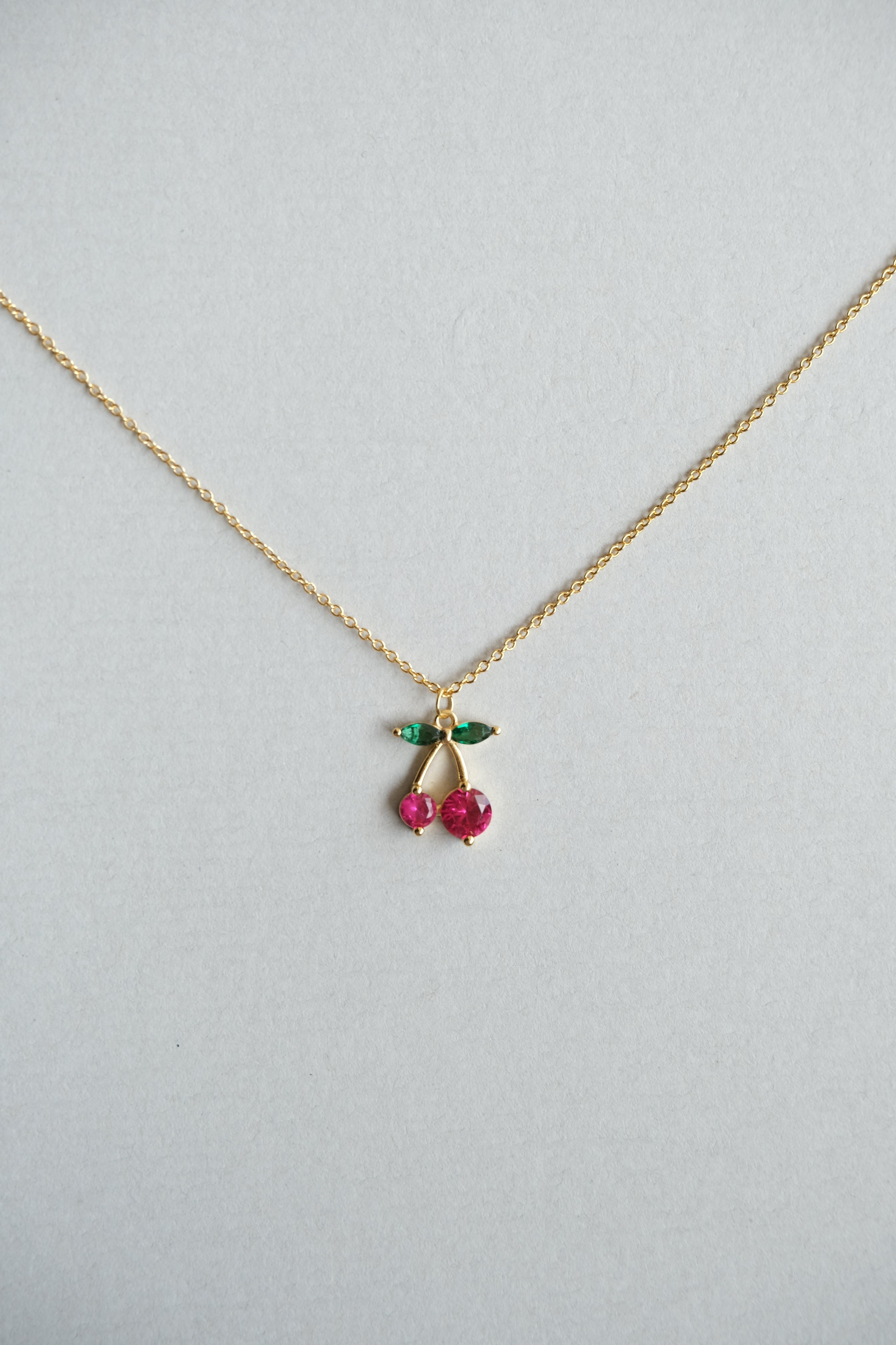 Cherry Red Necklace