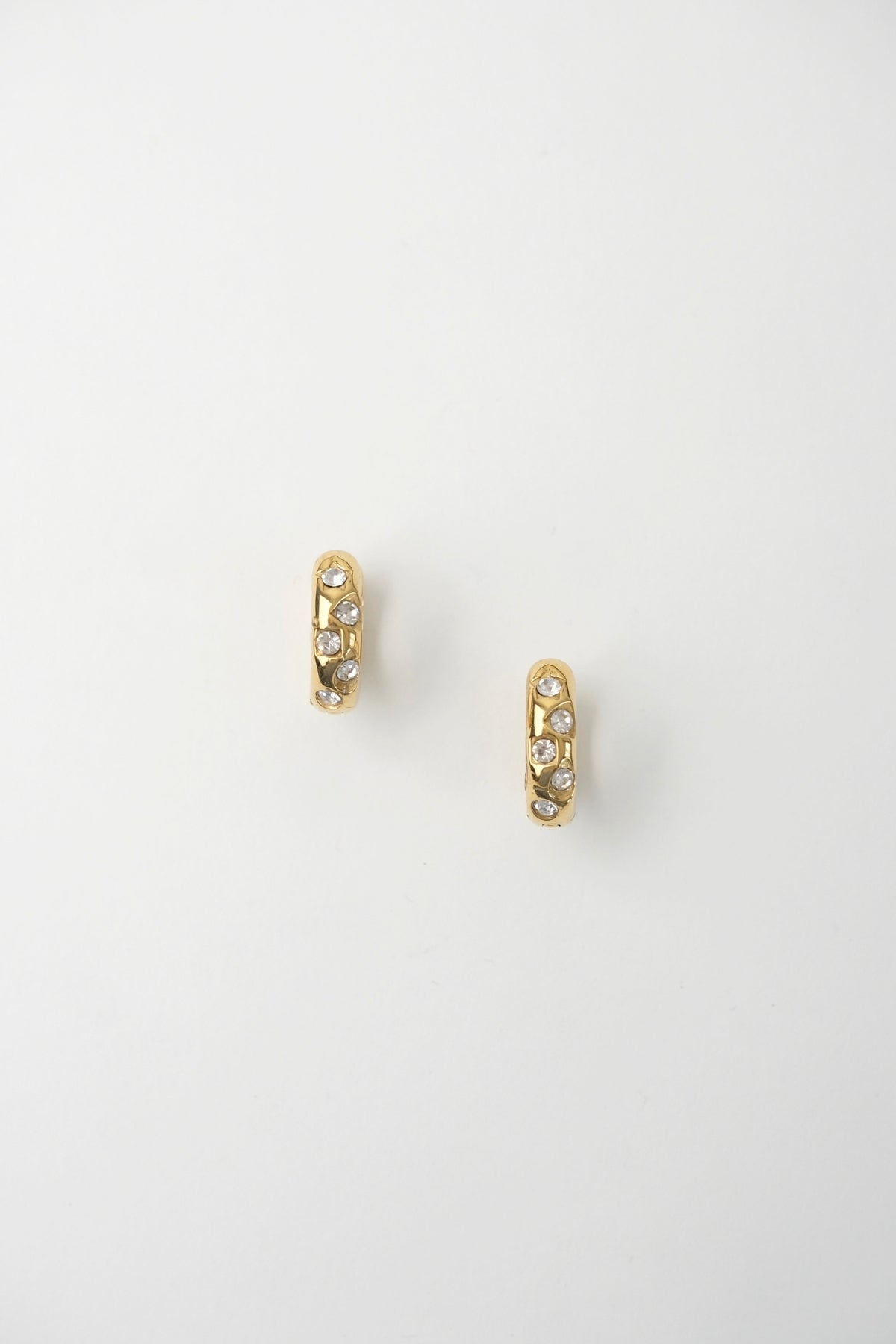 Claire Hoop Earrings Gold
