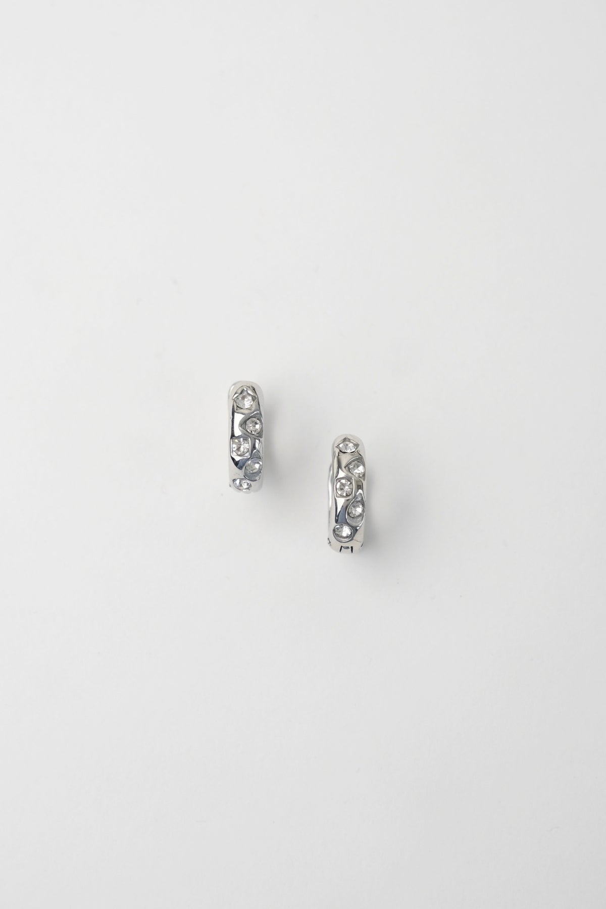 Claire Hoop Earrings Silver