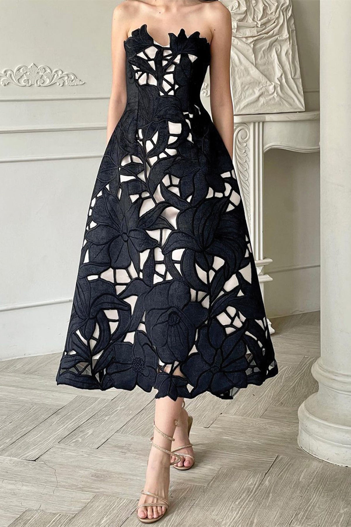 Claudy Dress In Black
