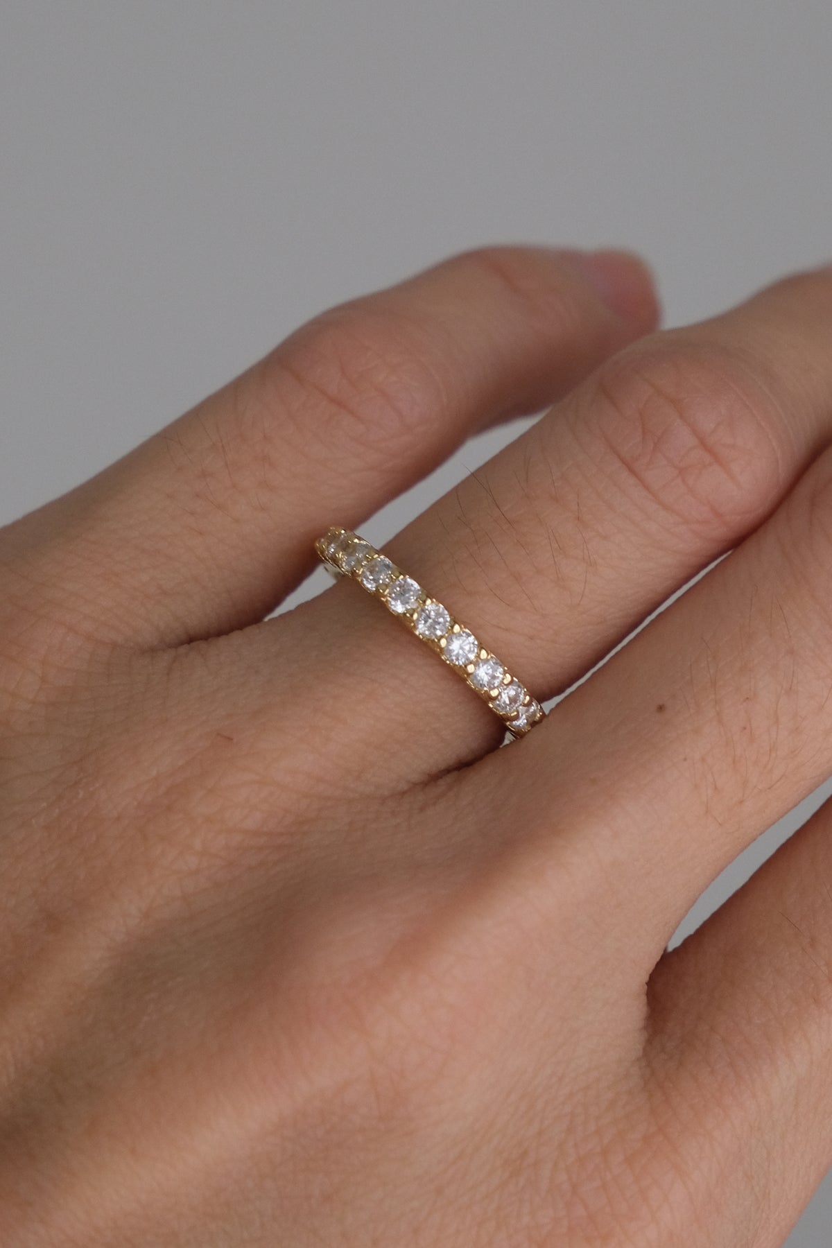 Dafne Eternity Ring In Gold