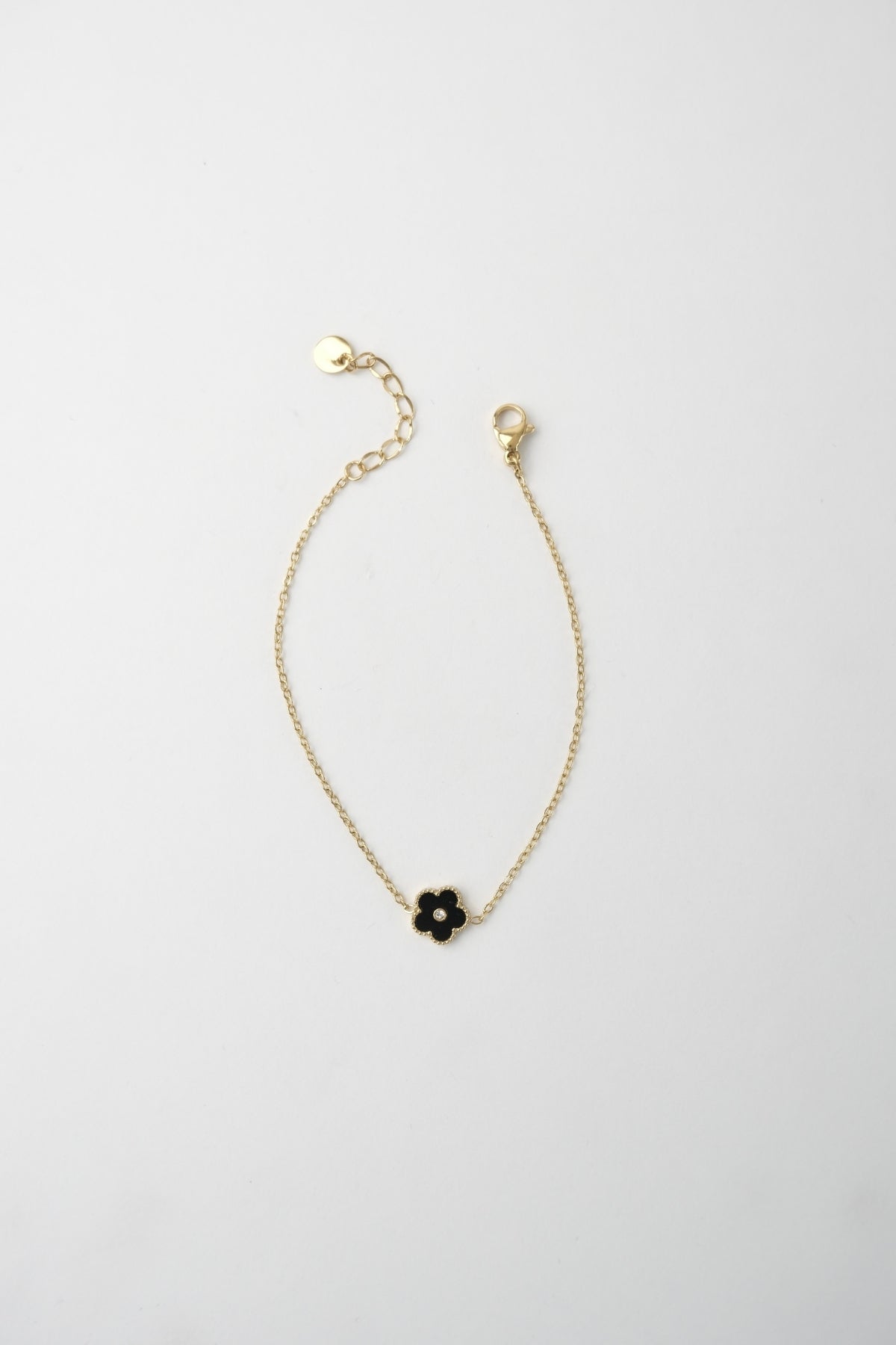 Fiori Bracelet Black Gold