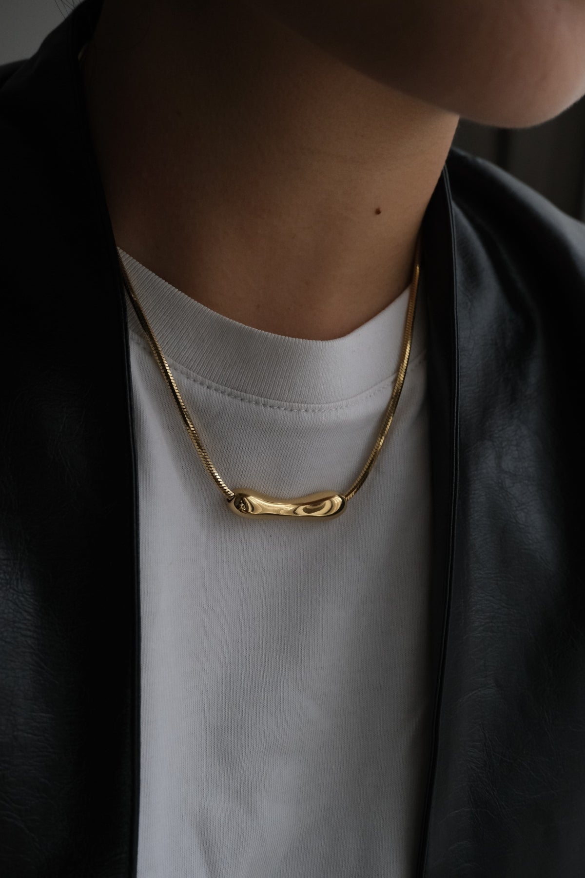 Liquid Pendant Gold