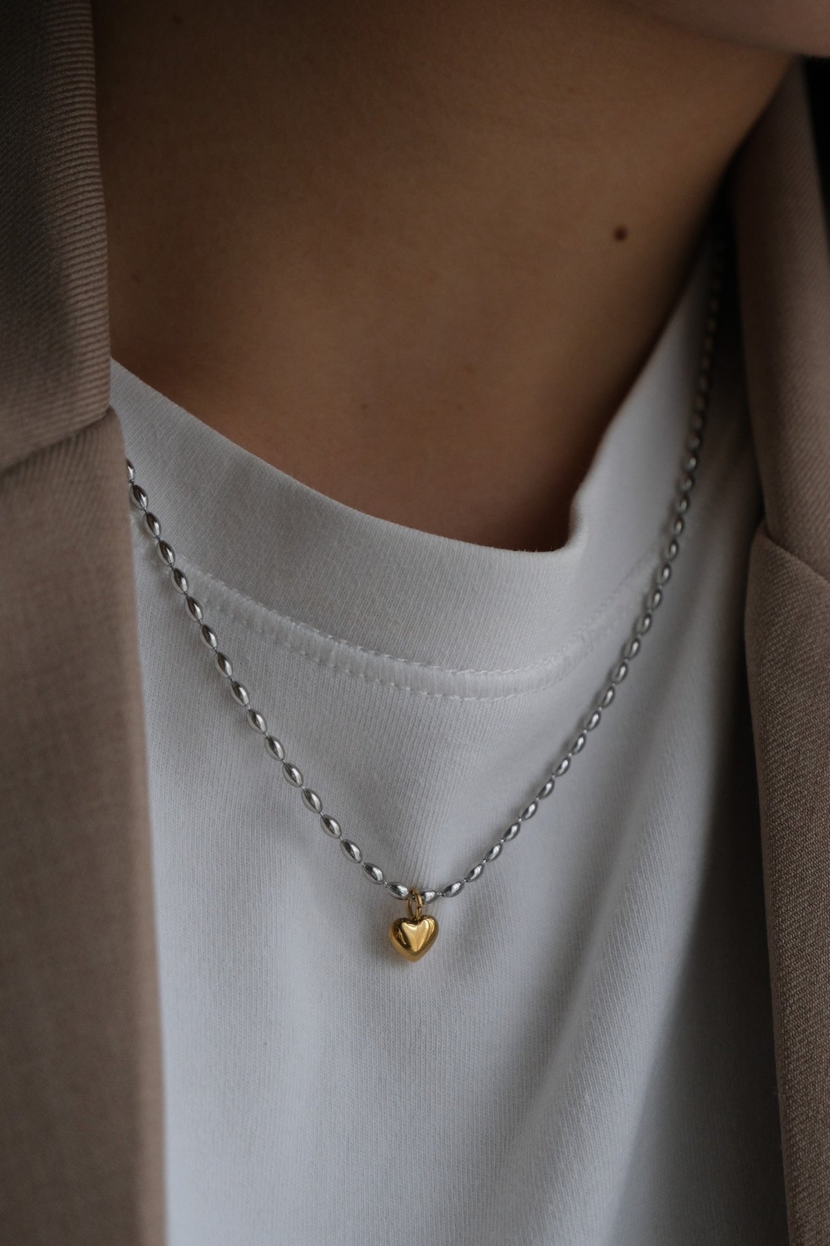 Lovers Necklace In Gold
