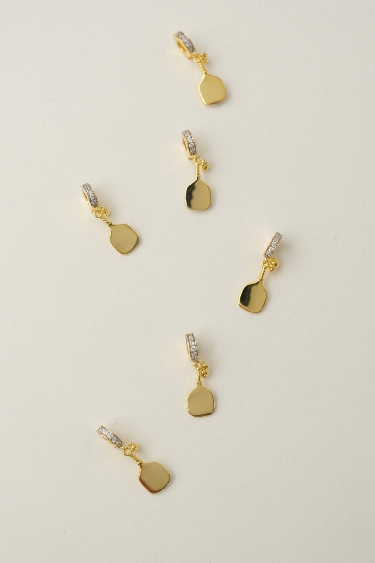 Padel Charm In Gold