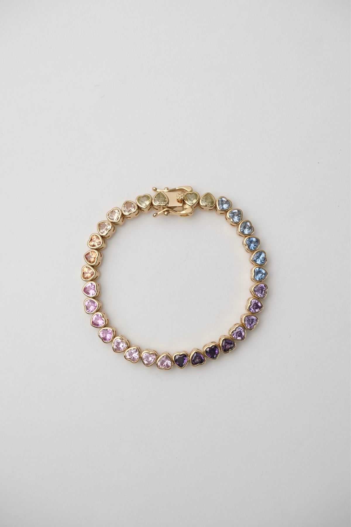 Tennis Heart Bracelet